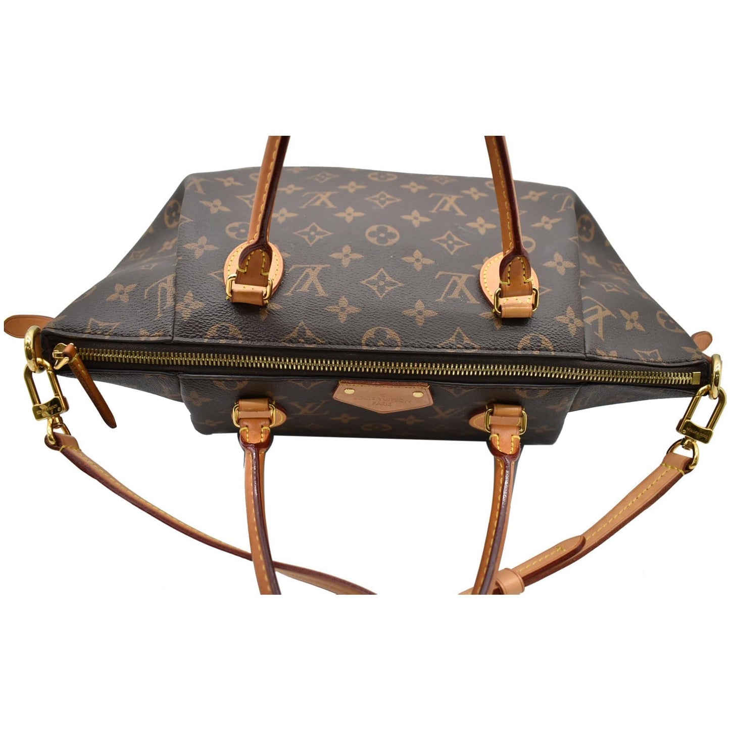 LOUIS VUITTON Turenne MM Monogram Canvas 2Way Shoulder Bag Brown