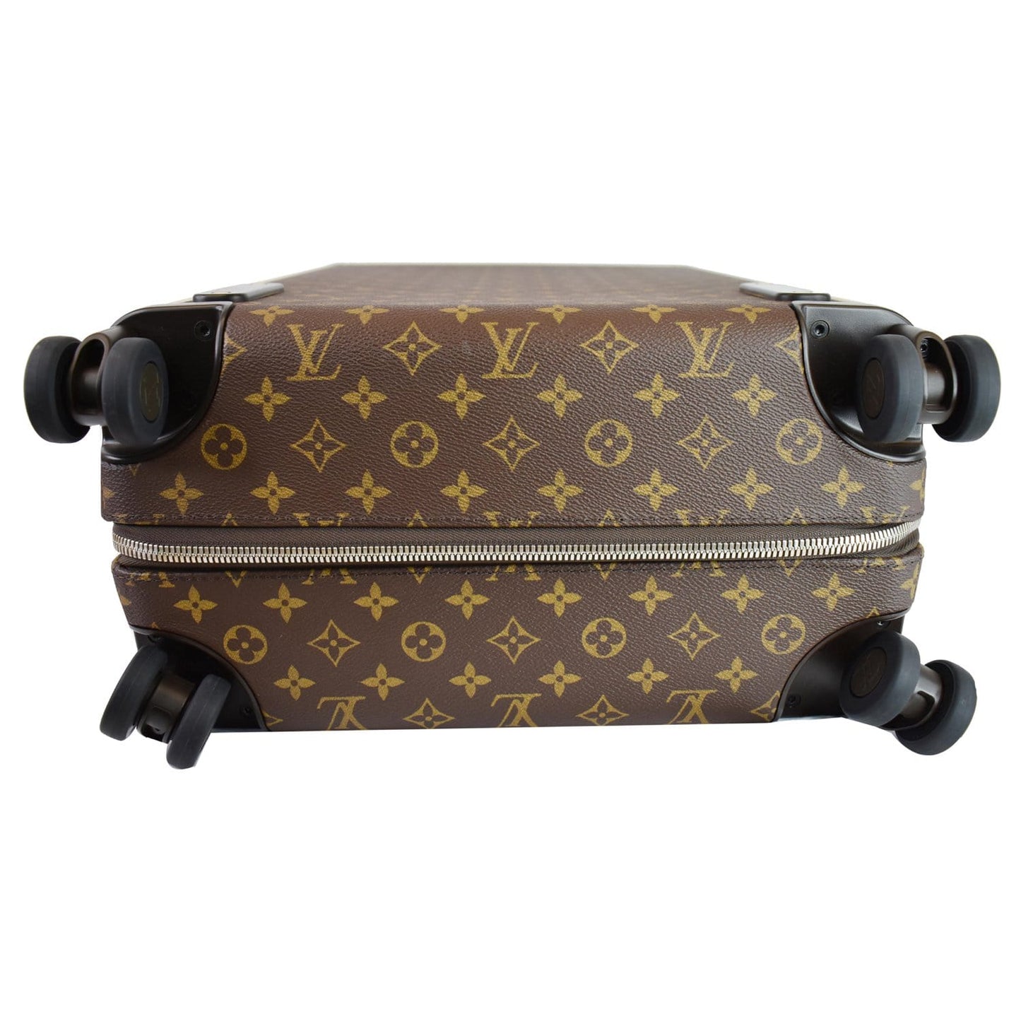 LOUIS VUITTON Horizon 55 Monogram Canvas Rolling Suitcase Brown