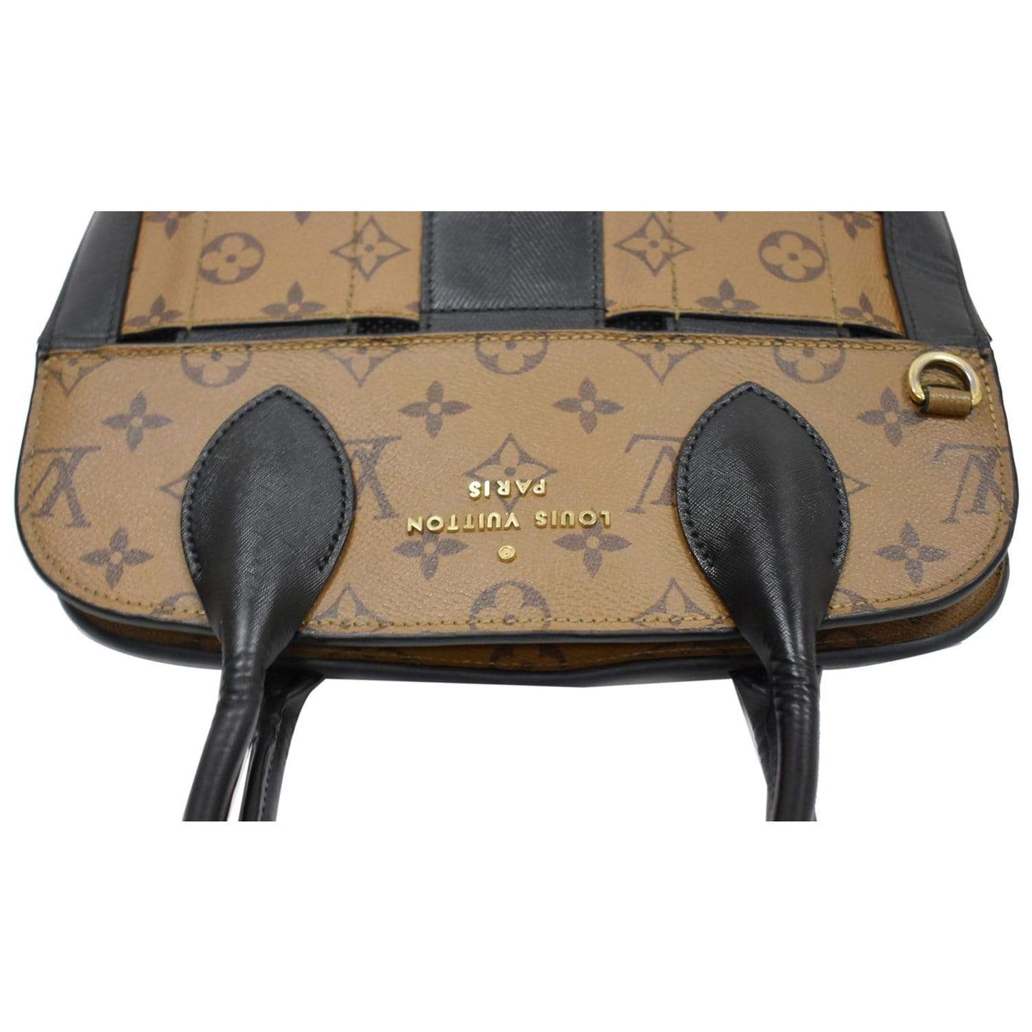 LOUIS VUITTON Tressage Reverse Monogram Tote Bag Brown - 10% OFF