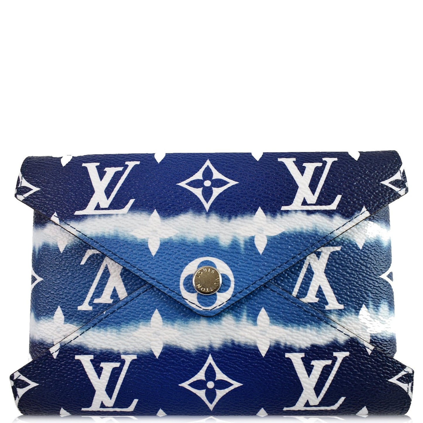 LOUIS VUITTON Kirigami Pochette Medium/Small Monogram Escale Blue/Red - Final Sale