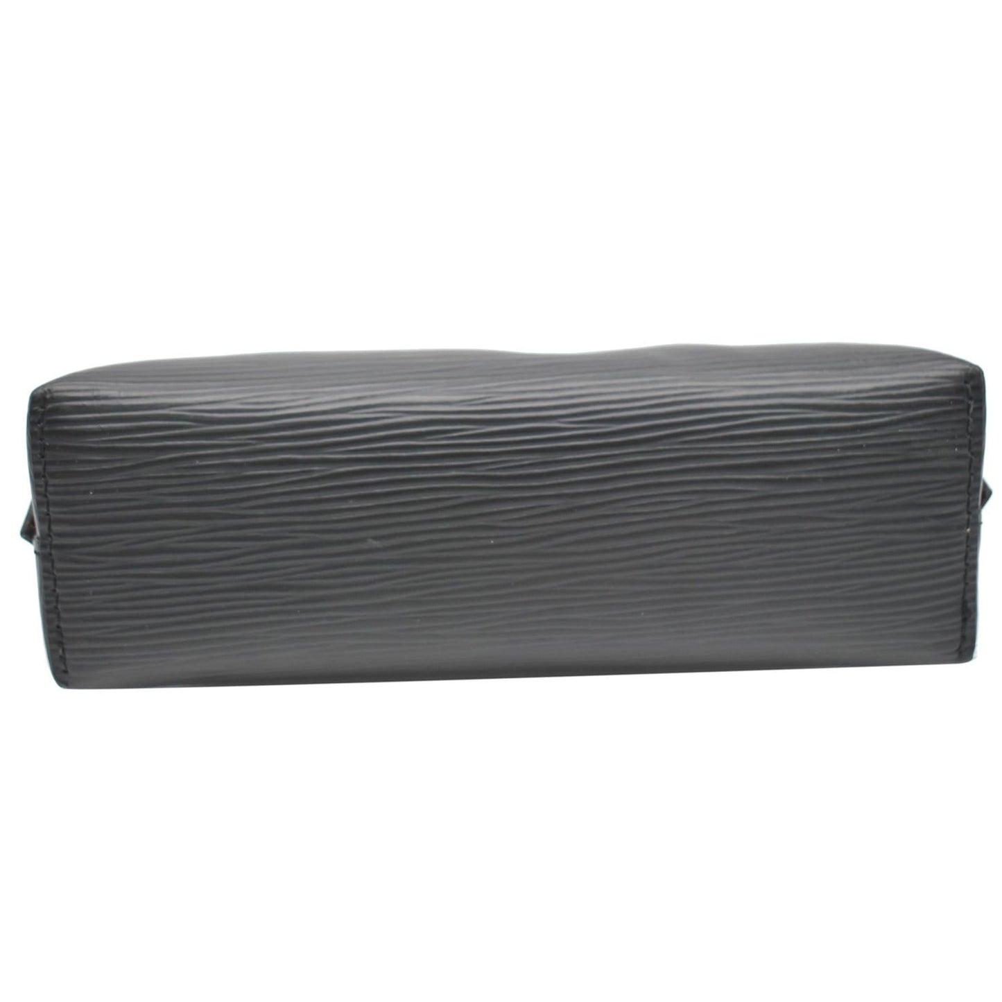 LOUIS VUITTON Epi Leather Pochette Cosmetic Pouch Black