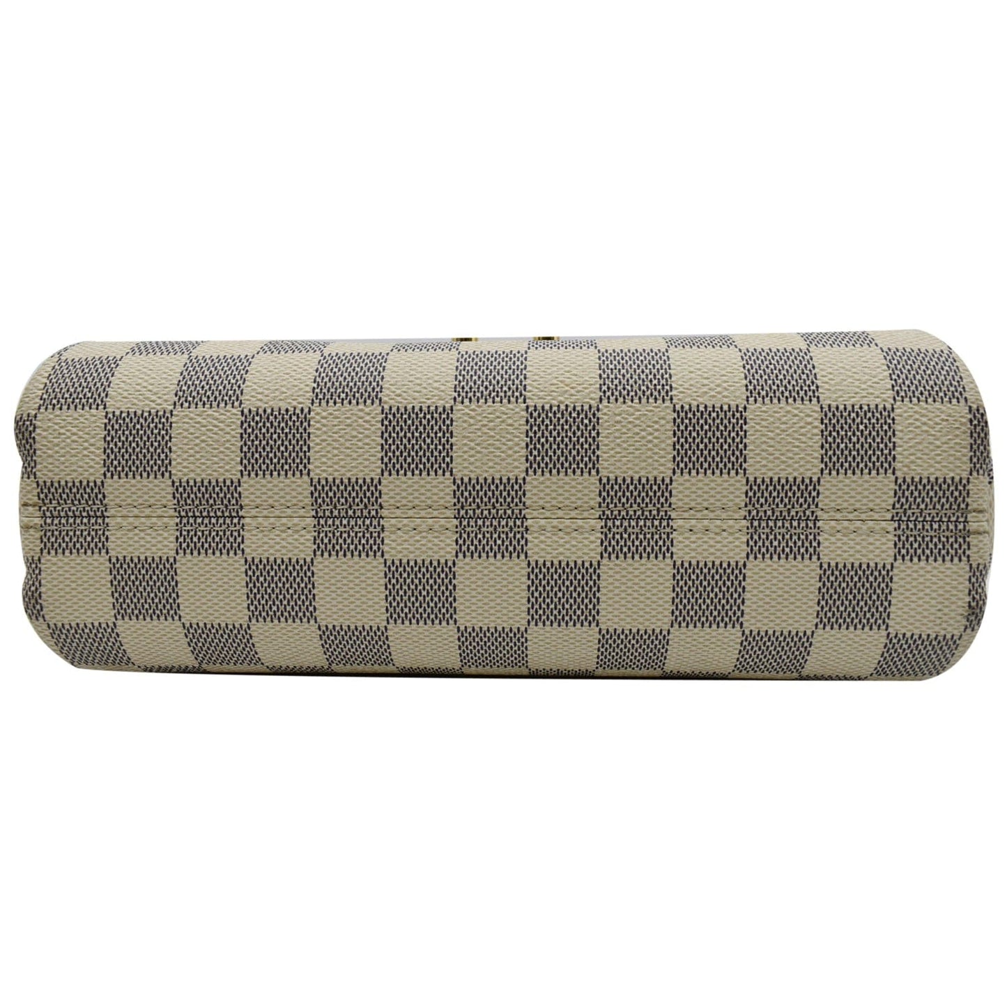 LOUIS VUITTON Croisette Damier Azur Shoulder Crossbody Bag White