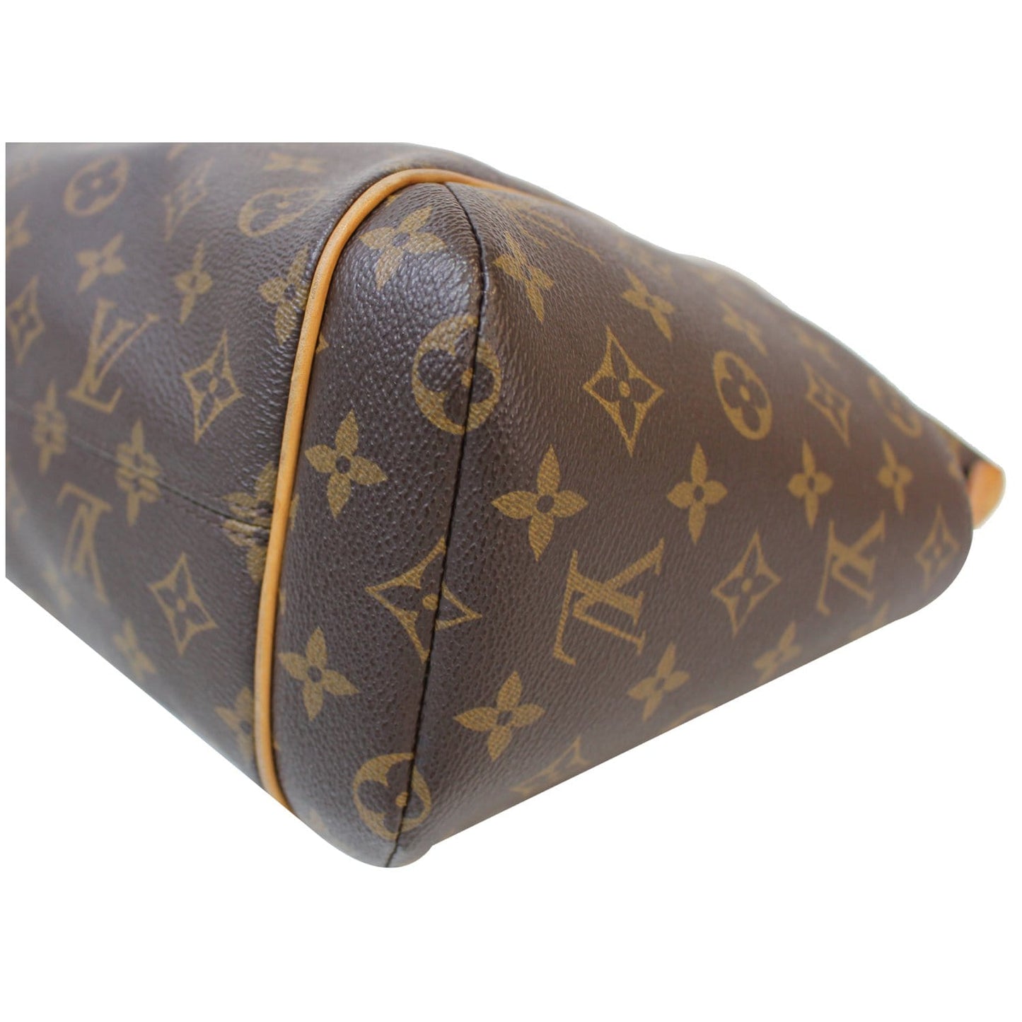 LOUIS VUITTON Totally PM Monogram Canvas Shoulder Bag Brown
