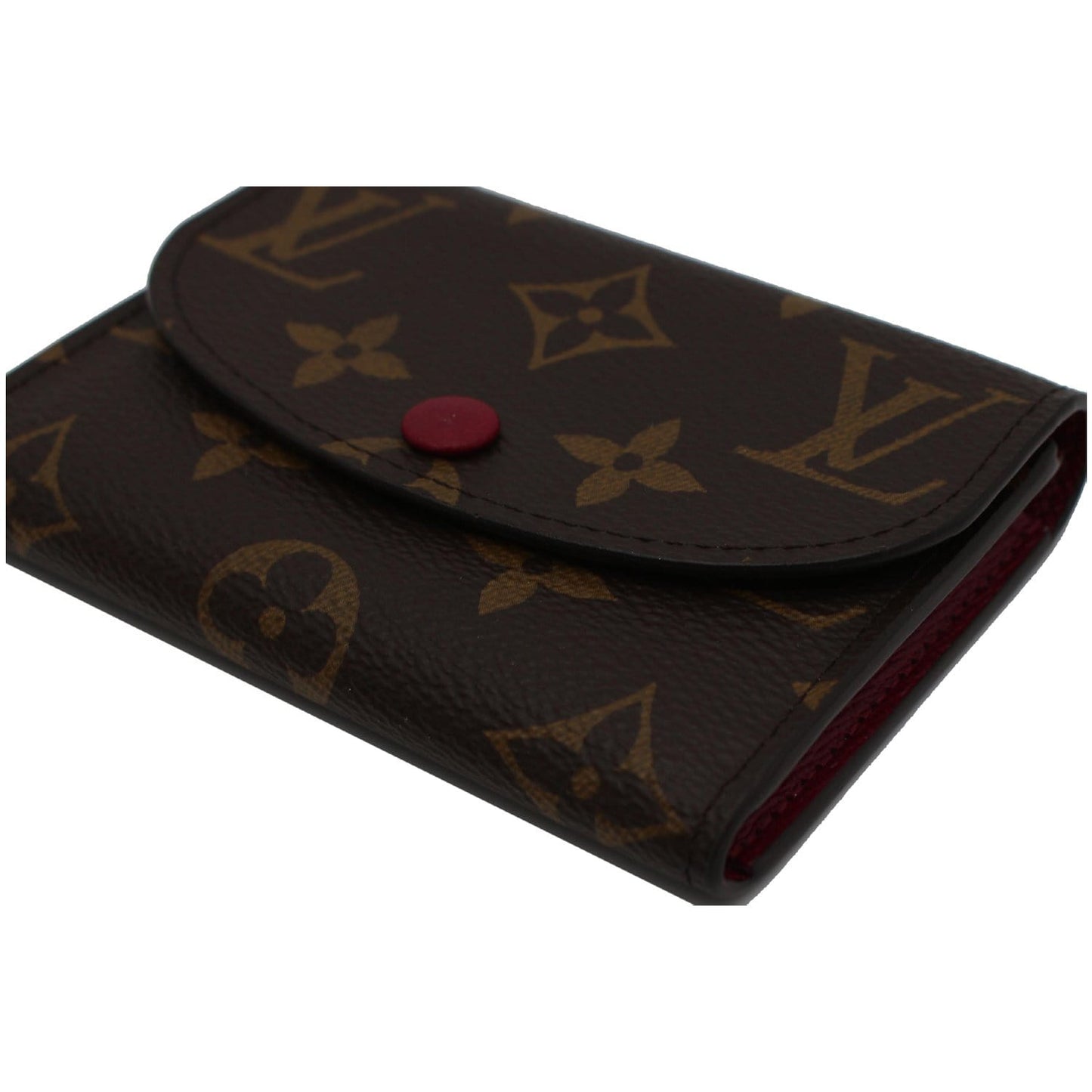 LOUIS VUITTON Rosalie Monogram Canvas Coin Purse Fuchsia