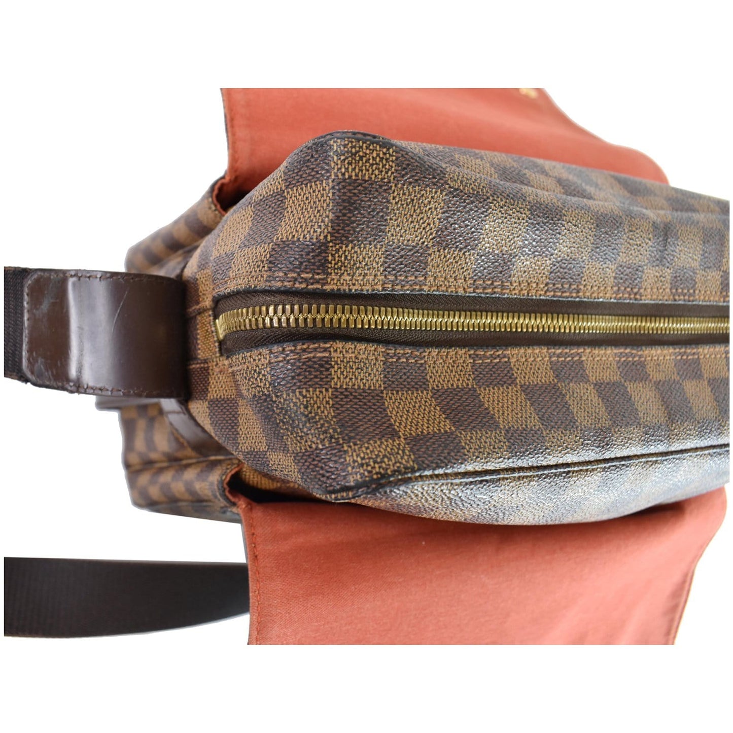 LOUIS VUITTON Naviglio Damier Ebene Messenger Bag Brown - 25% OFF