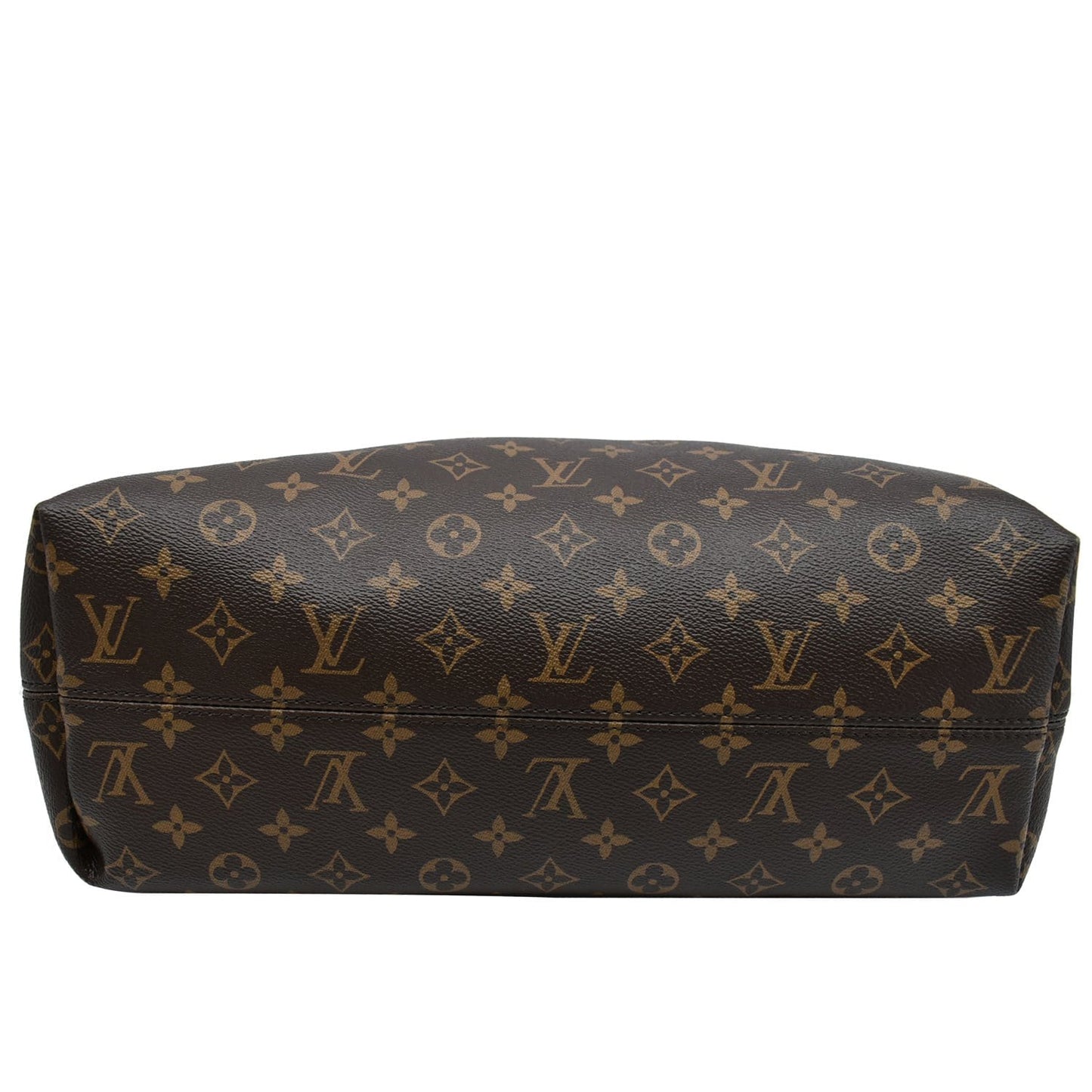 LOUIS VUITTON  Graceful MM Monogram Canvas Shoulder Bag Brown