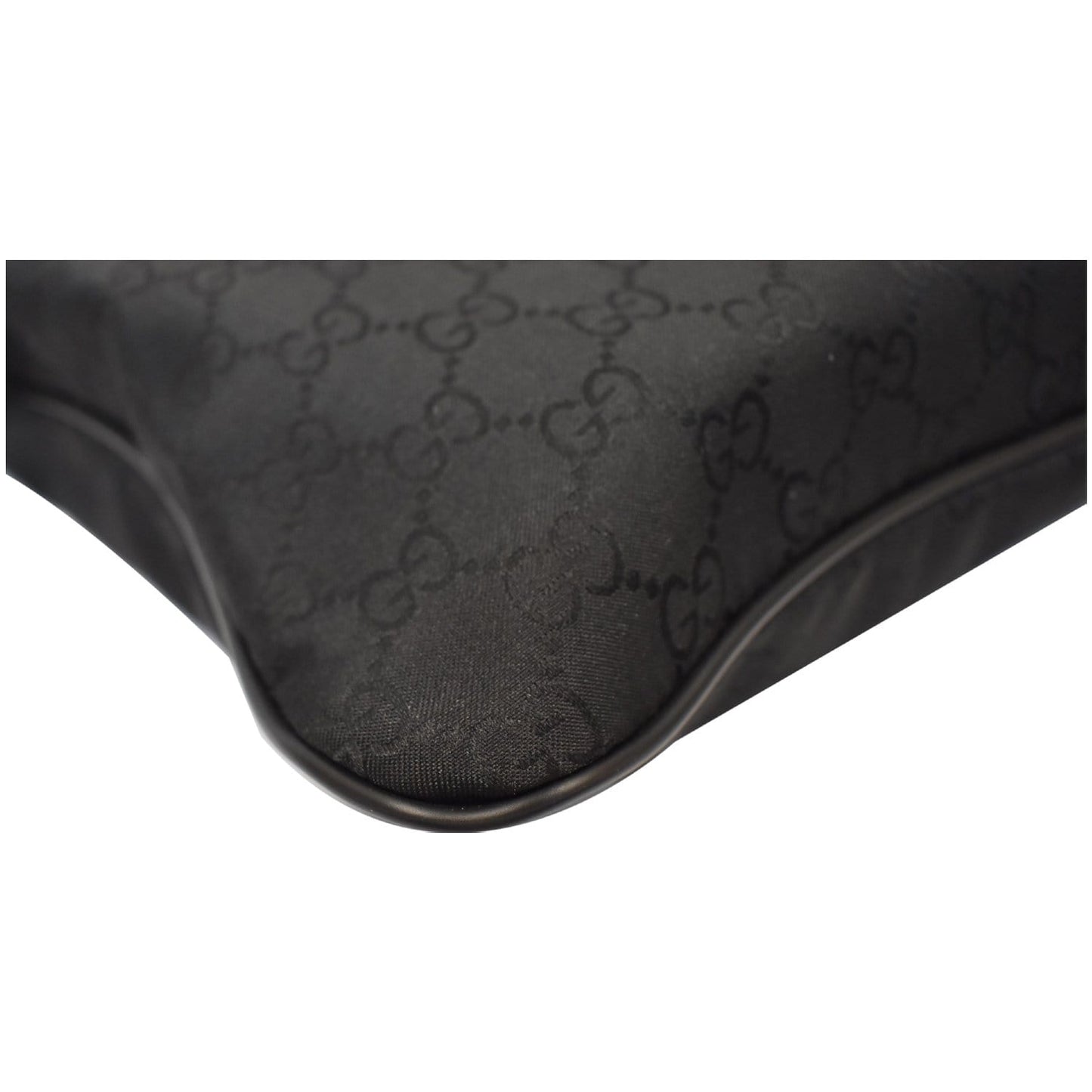 GUCCI GG Monogram Nylon Small Messenger Bag Black 449184