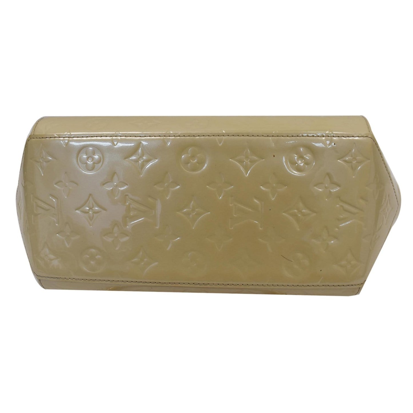 Louis Vuitton Sherwood PM Blanc Corail Monogram Vernis Shoulder Bag Bronze