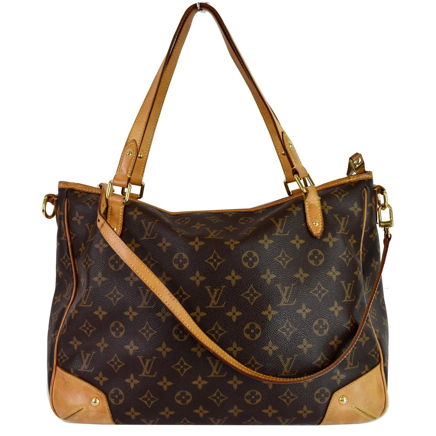 LOUIS VUITTON Estrela GM Monogram Canvas Shoulder Bag Brown