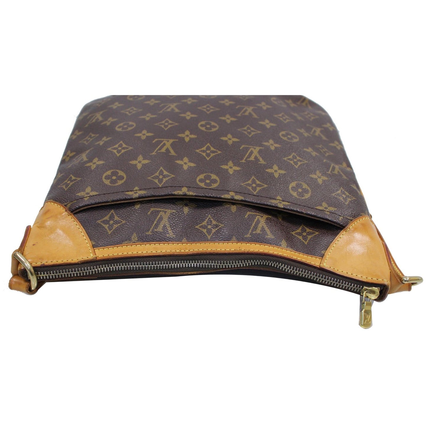 LOUIS VUITTON Odeon MM Monogram Canvas Shoulder Bag Brown