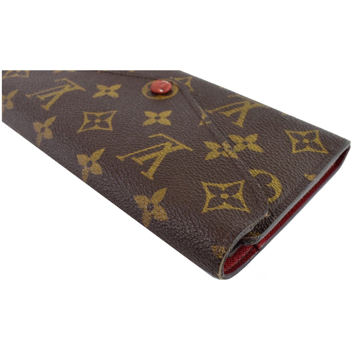LOUIS VUITTON Josephine Monogram Canvas Wallet Brown