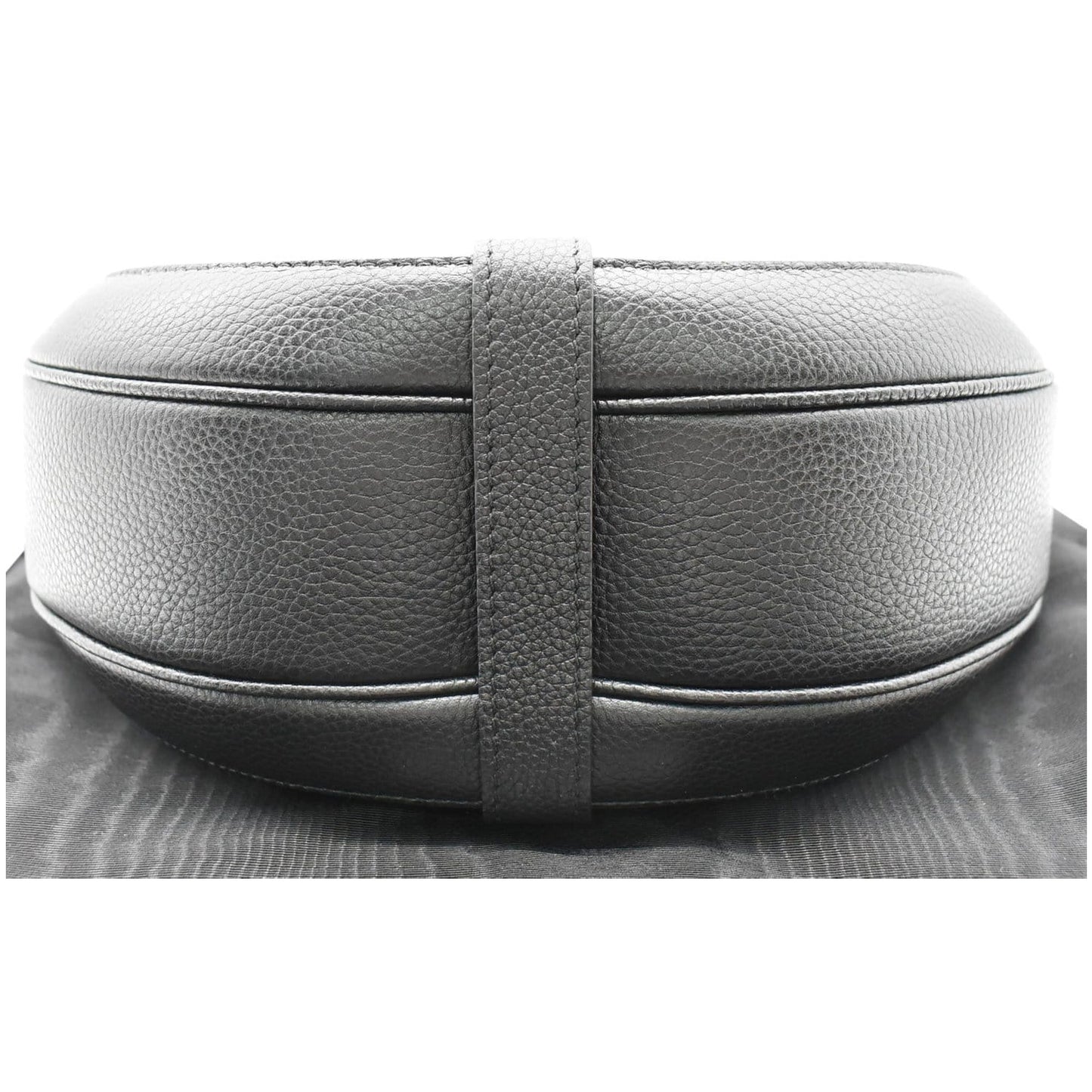 CELINE Besace 16 Small Leather Shoulder Bag Black