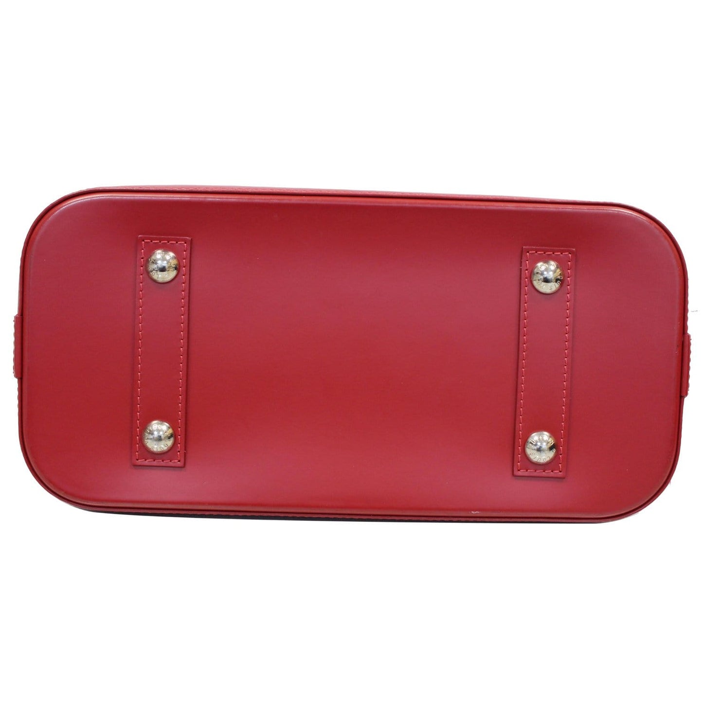 LOUIS VUITTON Alma PM Epi Leather Satchel Bag Red - 25% OFF