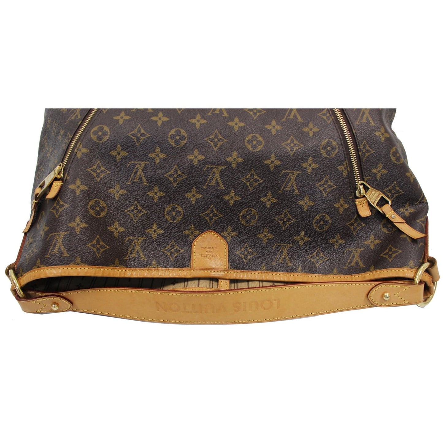 LOUIS VUITTON Delightful GM Monogram Canvas Shoulder Bag Brown