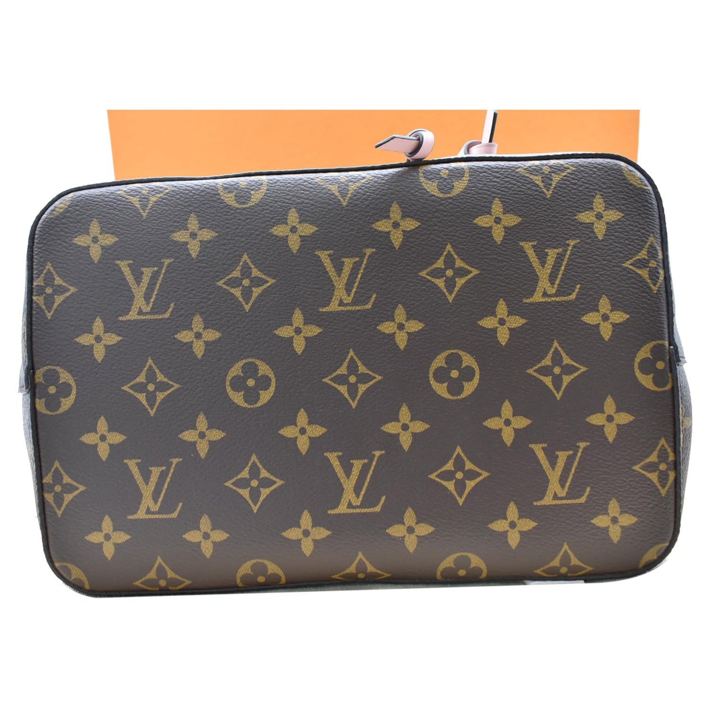 LOUIS VUITTON Neonoe MM Damier Ebene Crossbody Bag Rose Poudre