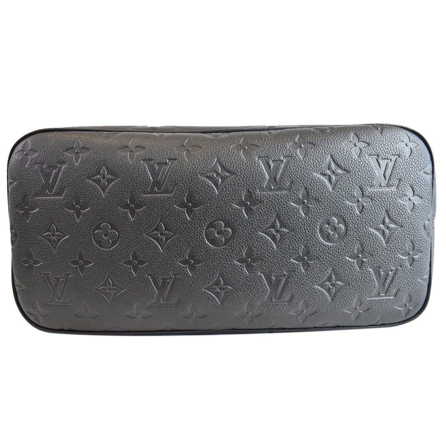 LOUIS VUITTON Neverfull MM Monogram Empreinte Tote Bag Black