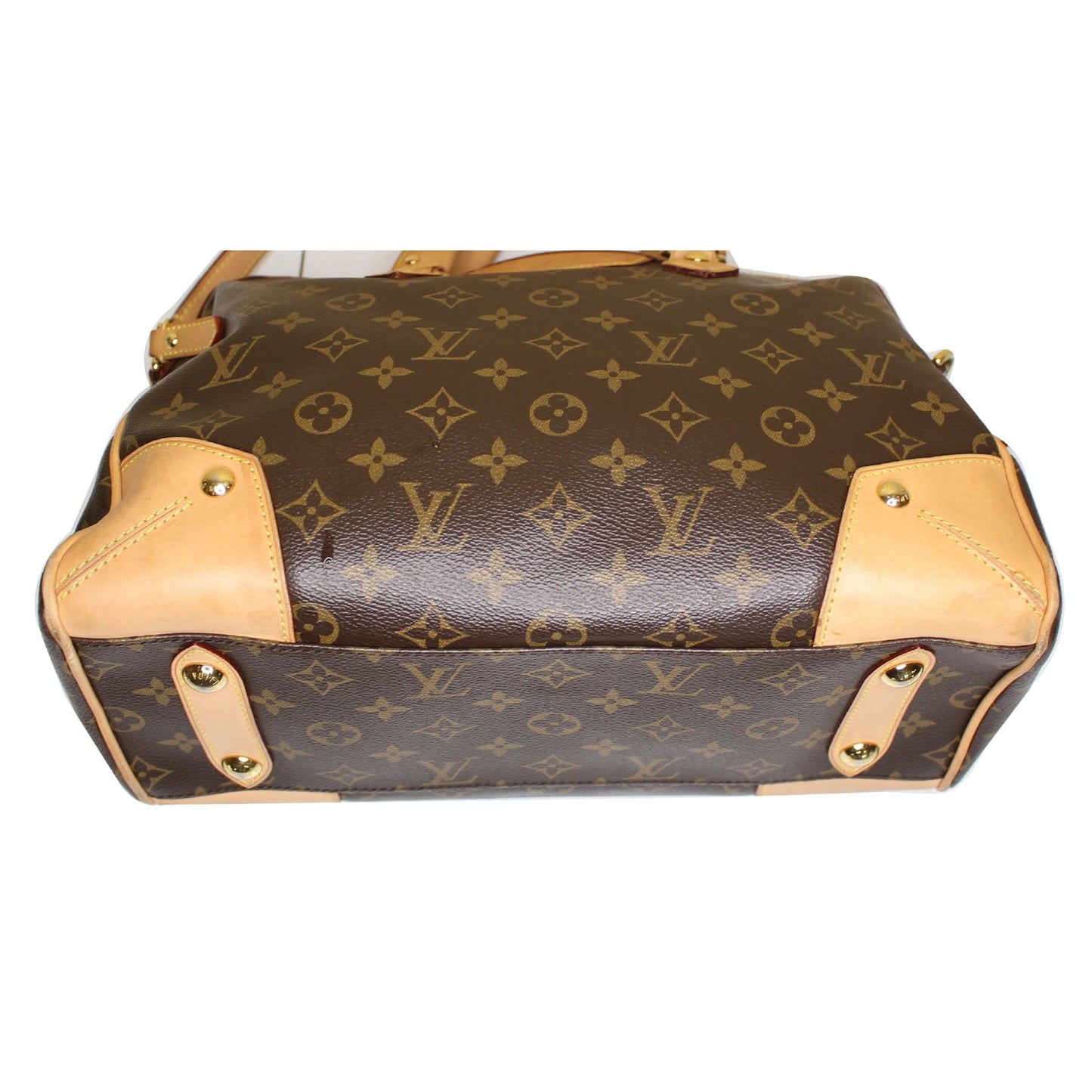 LOUIS VUITTON Monogram Canvas Retiro PM Shoulder Bag Brown