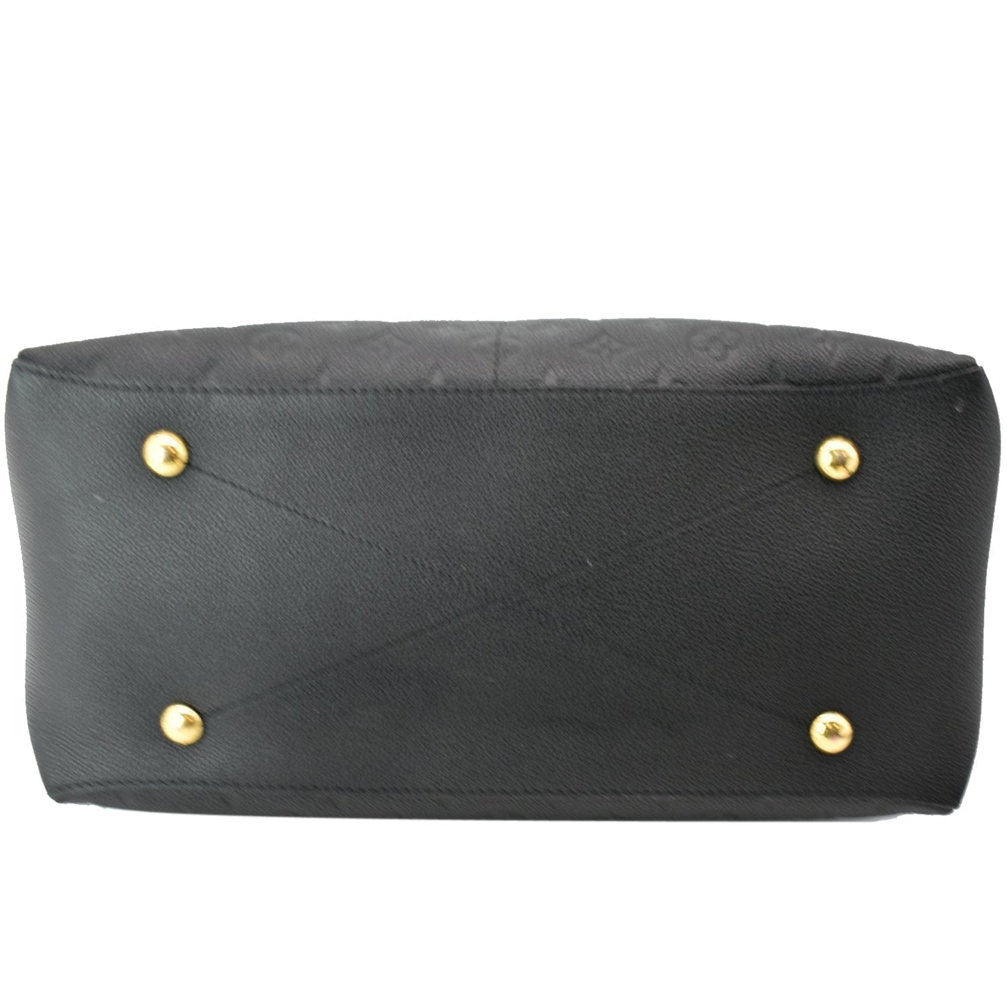 LOUIS VUITTON Maida Monogram Empreinte Leather Hobo Bag Black
