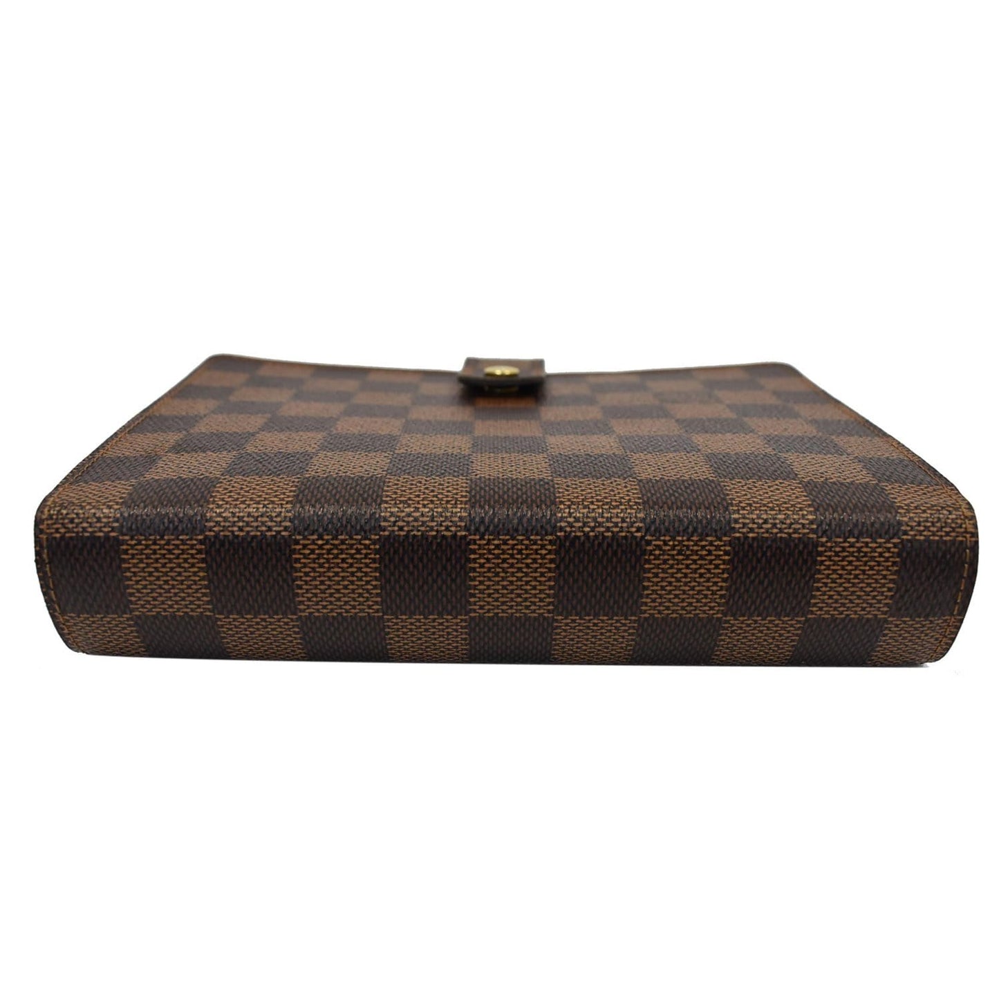 LOUIS VUITTON Agenda MM Damier Ebene Planner Cover Brown