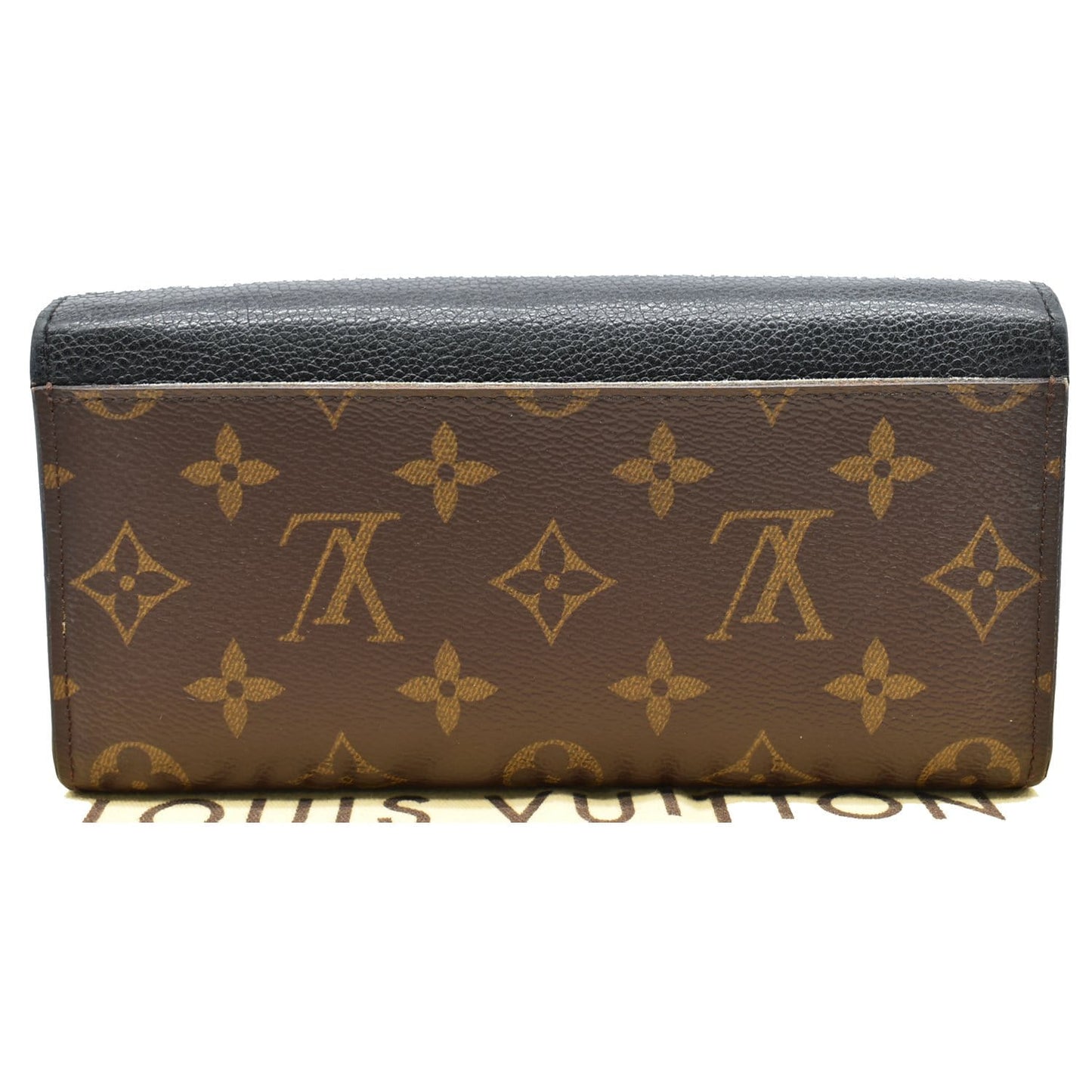 LOUIS VUITTON Venus Monogram Canvas Wallet Brown