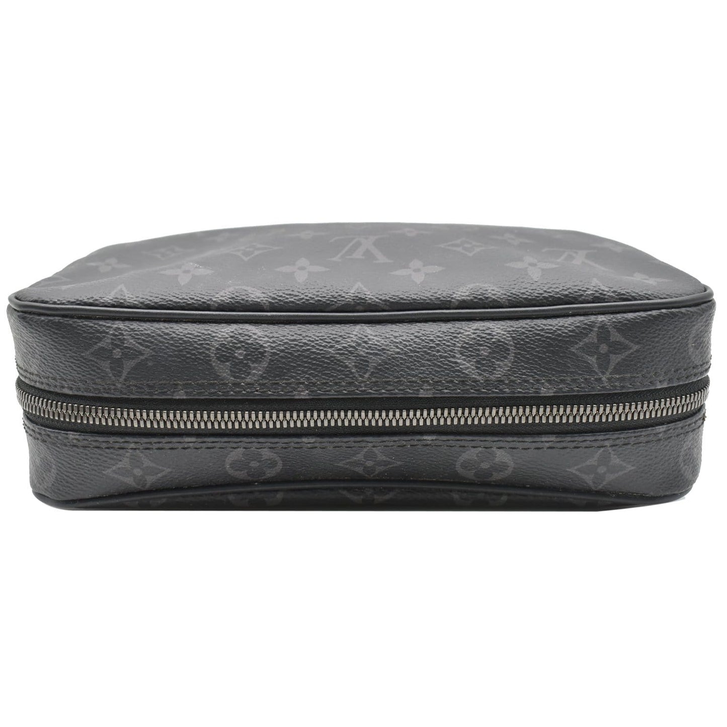 LOUIS VUITTON Toilet GM Monogram Eclipse Pouch Bag Black - Final Sale