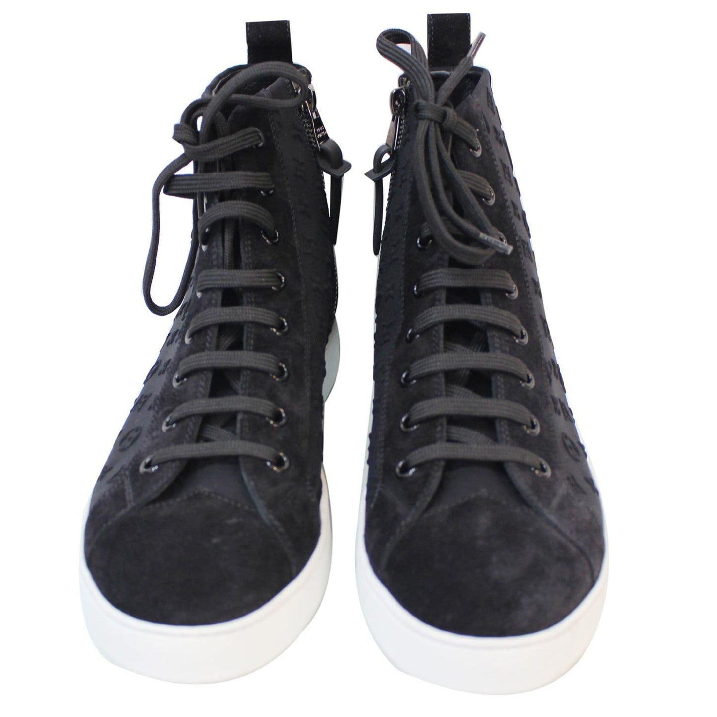 LOUIS VUITTON High Top Suede Sneaker Blue - 15% OFF