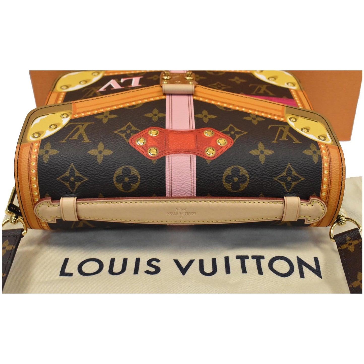 LOUIS VUITTON Summer Trunks Pochette Metis Monogram Crossbody Bag Brown - 25% OFF