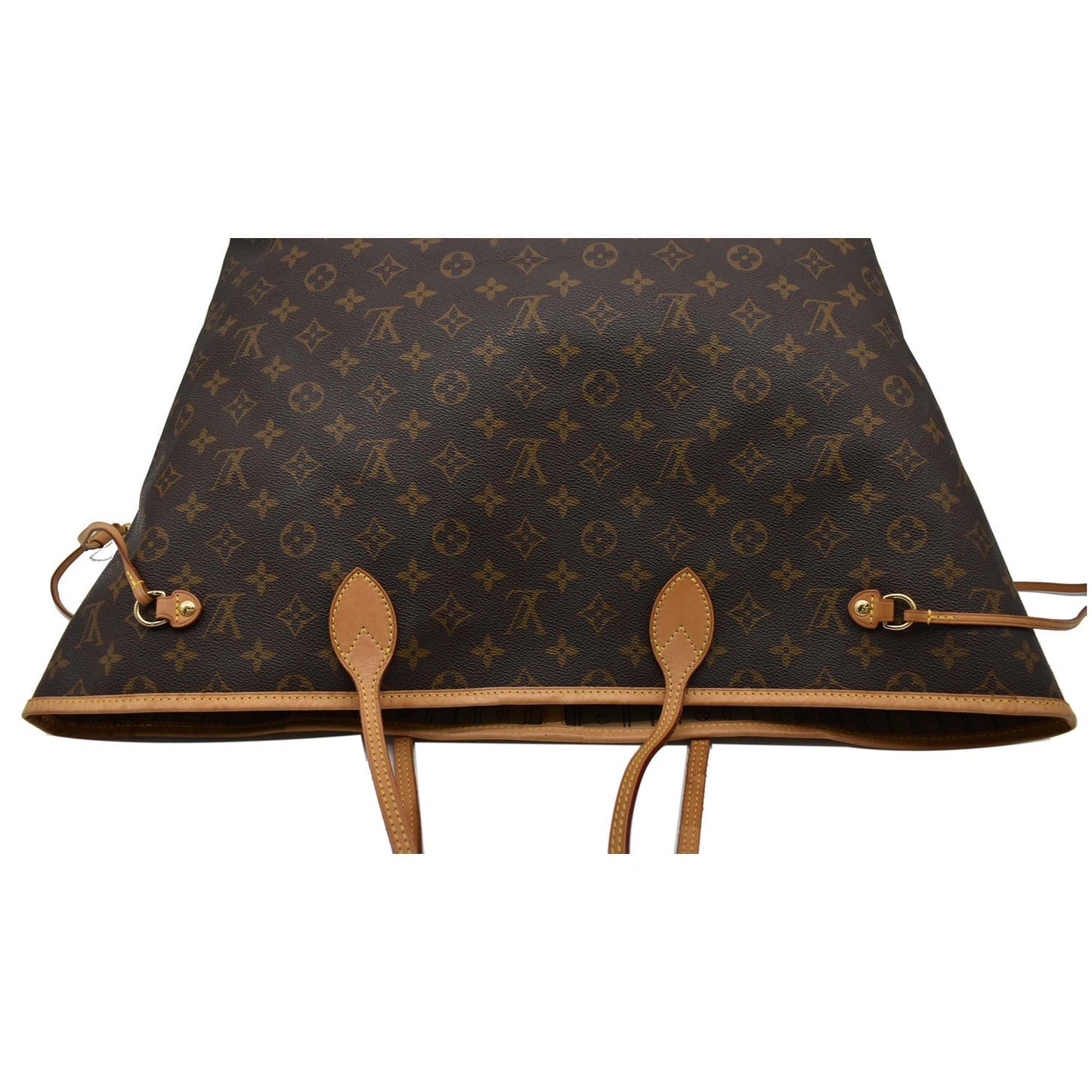 LOUIS VUITTON Neverfull GM Monogram Canvas Tote Bag Brown