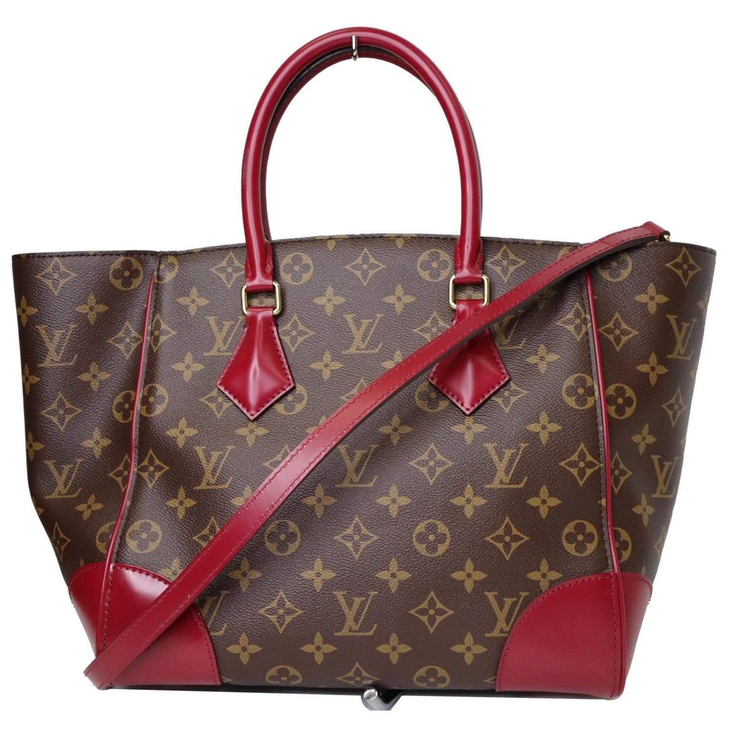 LOUIS VUITTON Phenix Monogram Canvas Shoulder Handbag Fuchsia - 25% OFF
