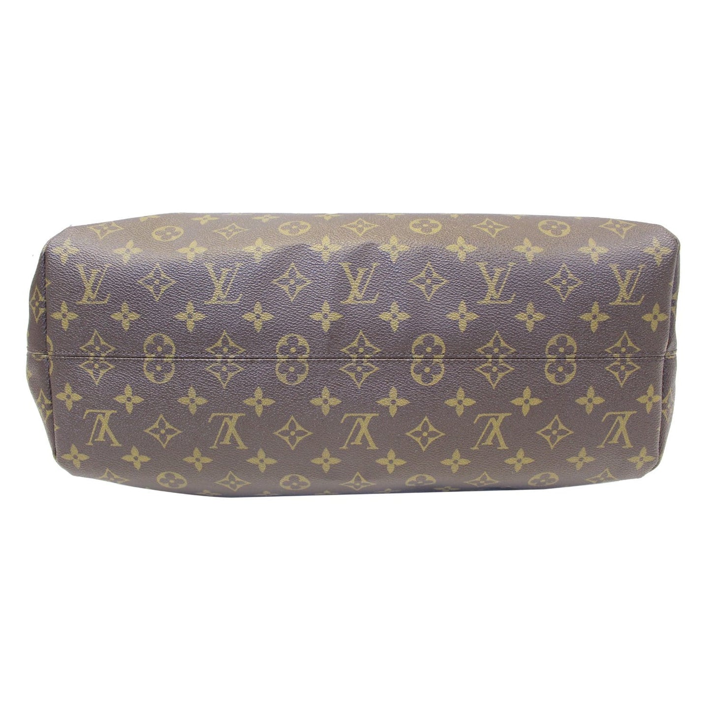 LOUIS VUITTON Raspail GM Monogram Canvas Shoulder Bag Brown