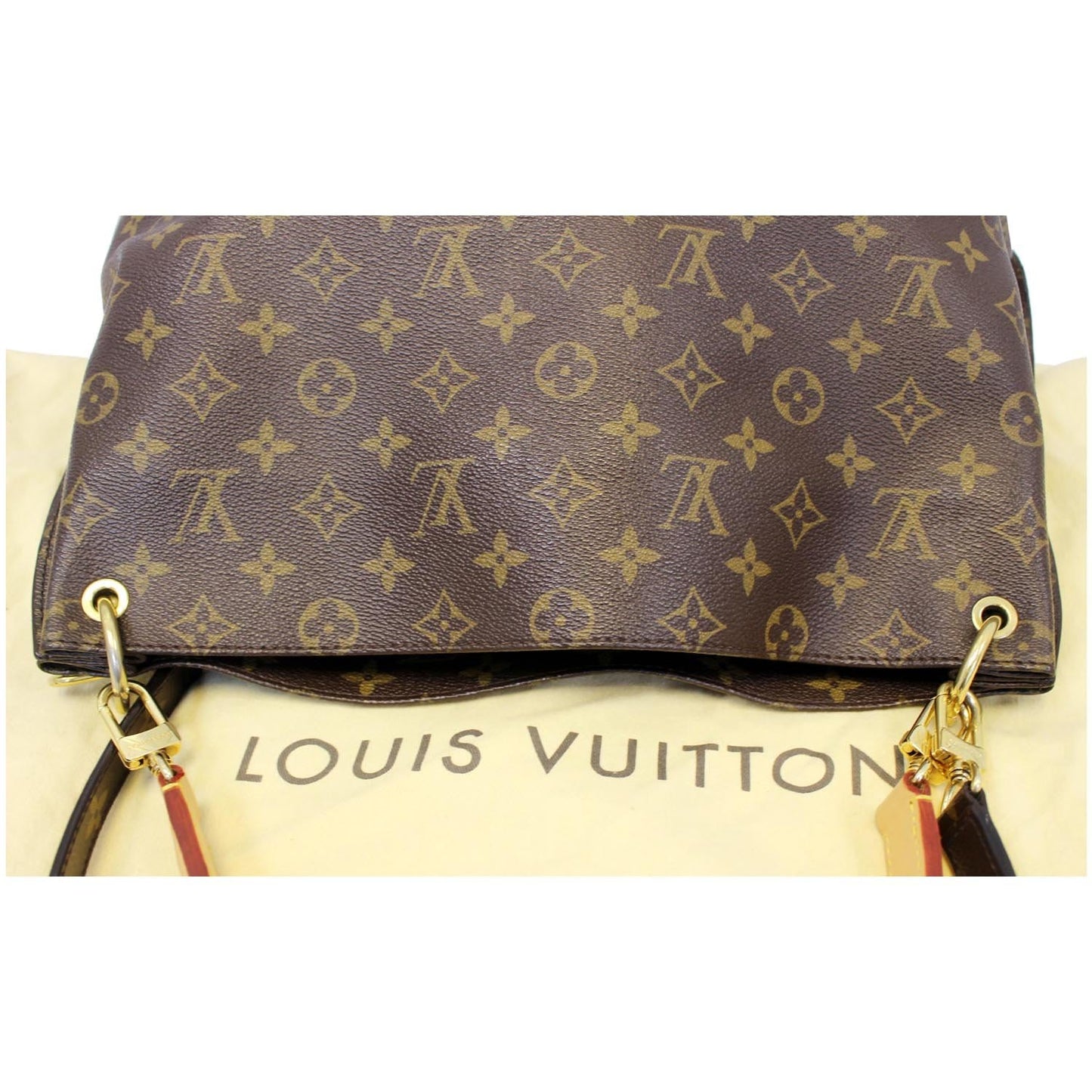 LOUIS VUITTON Metis Monogram Canvas Hobo Shoulder Bag Brown
