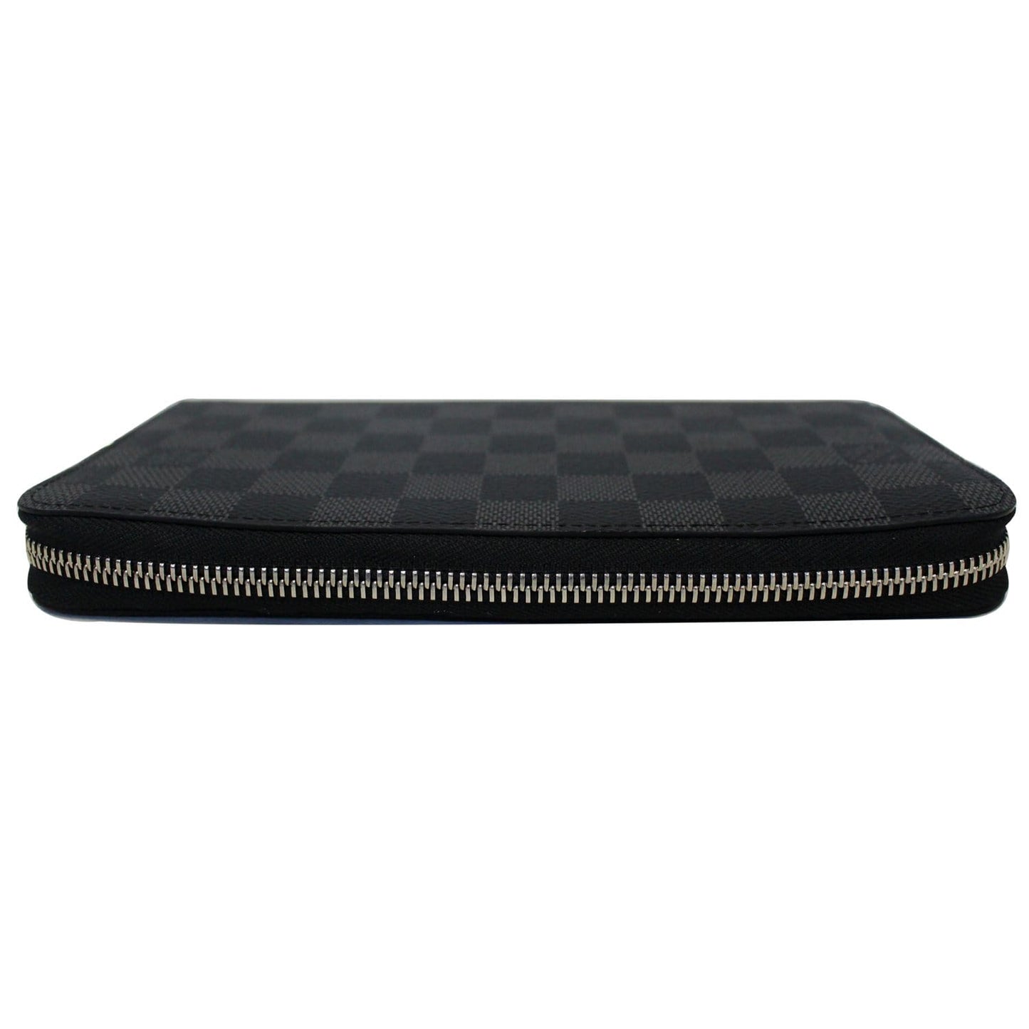 LOUIS VUITTON Zippy Organizer Damier Graphite Wallet Black