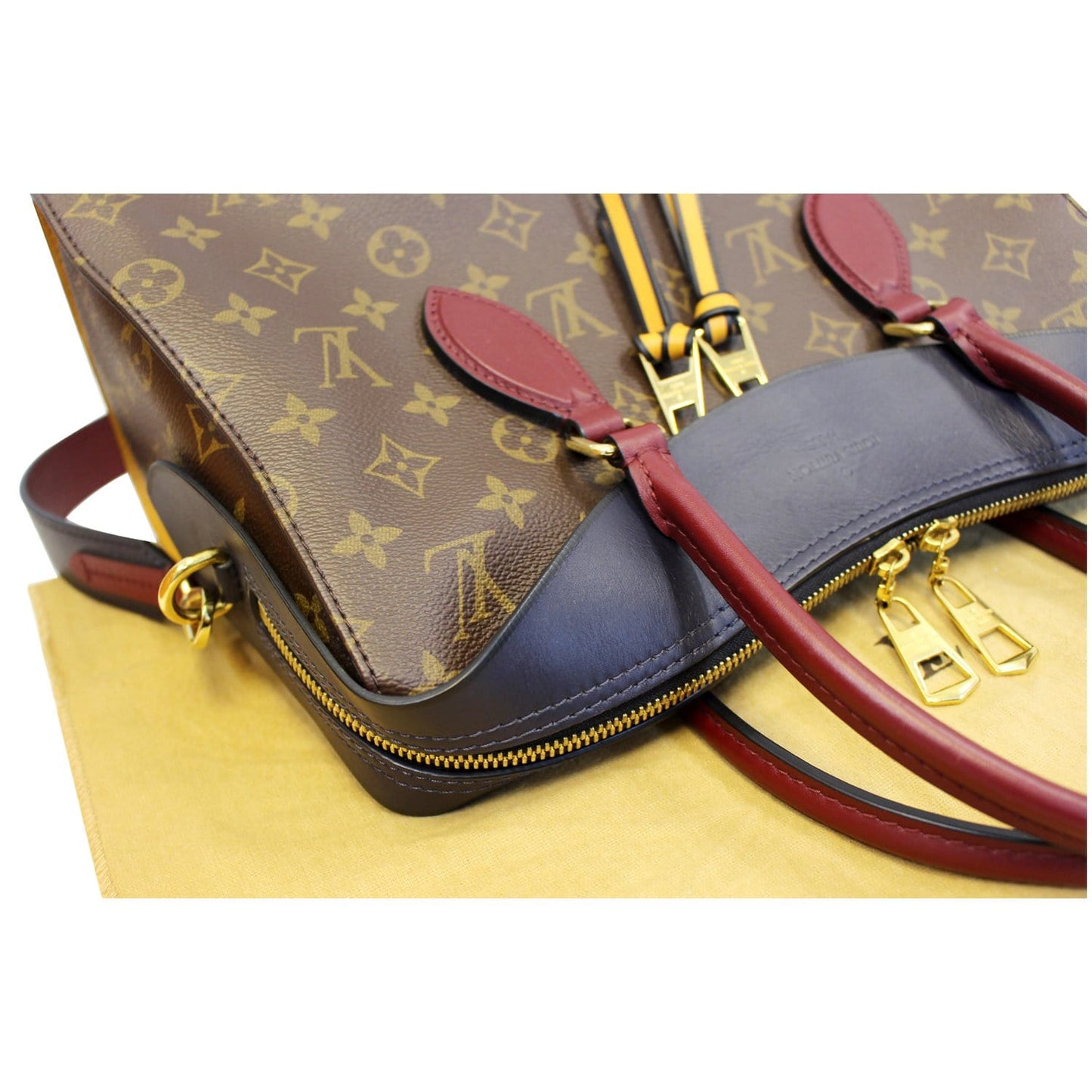 LOUIS VUITTON Tuileries Monogram Canvas Tote Shoulder Bag