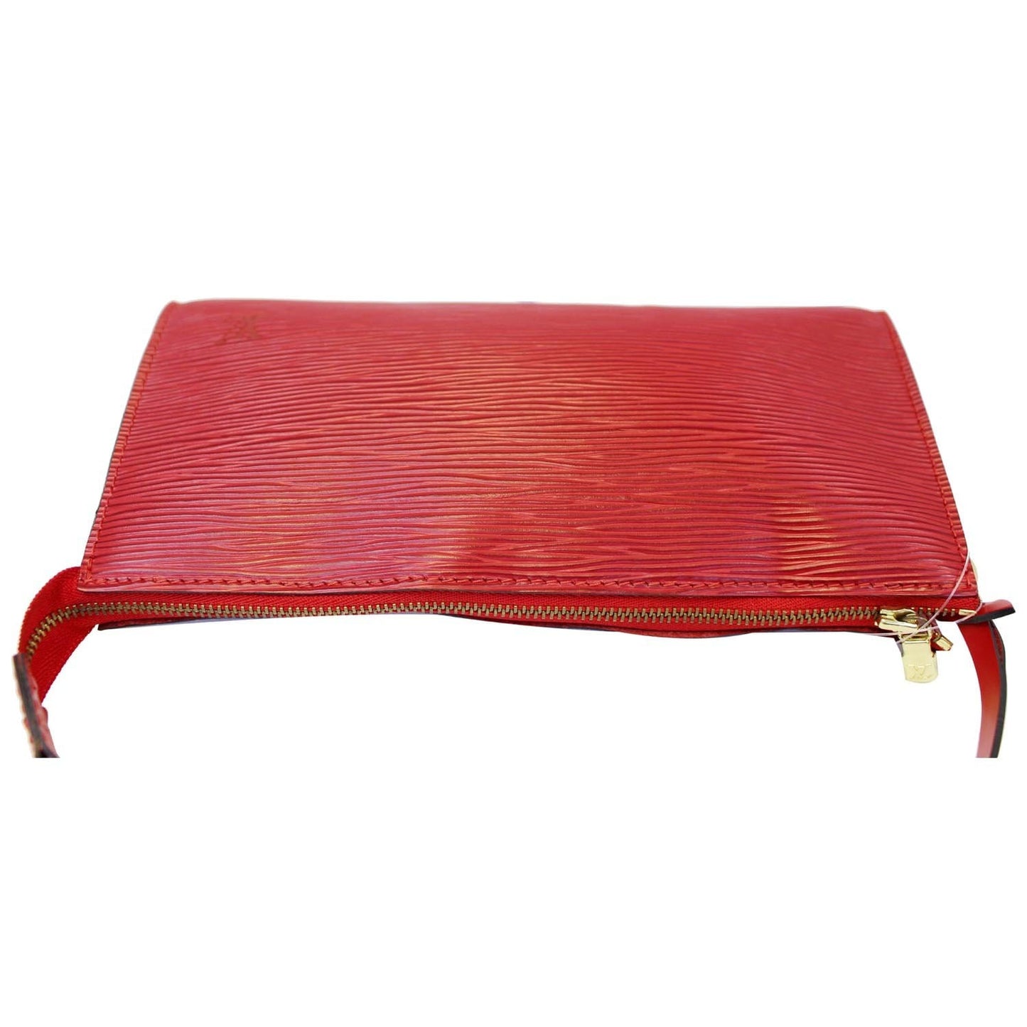 LOUIS VUITTON Epi Leather Red Pochette Accessoires Pouch