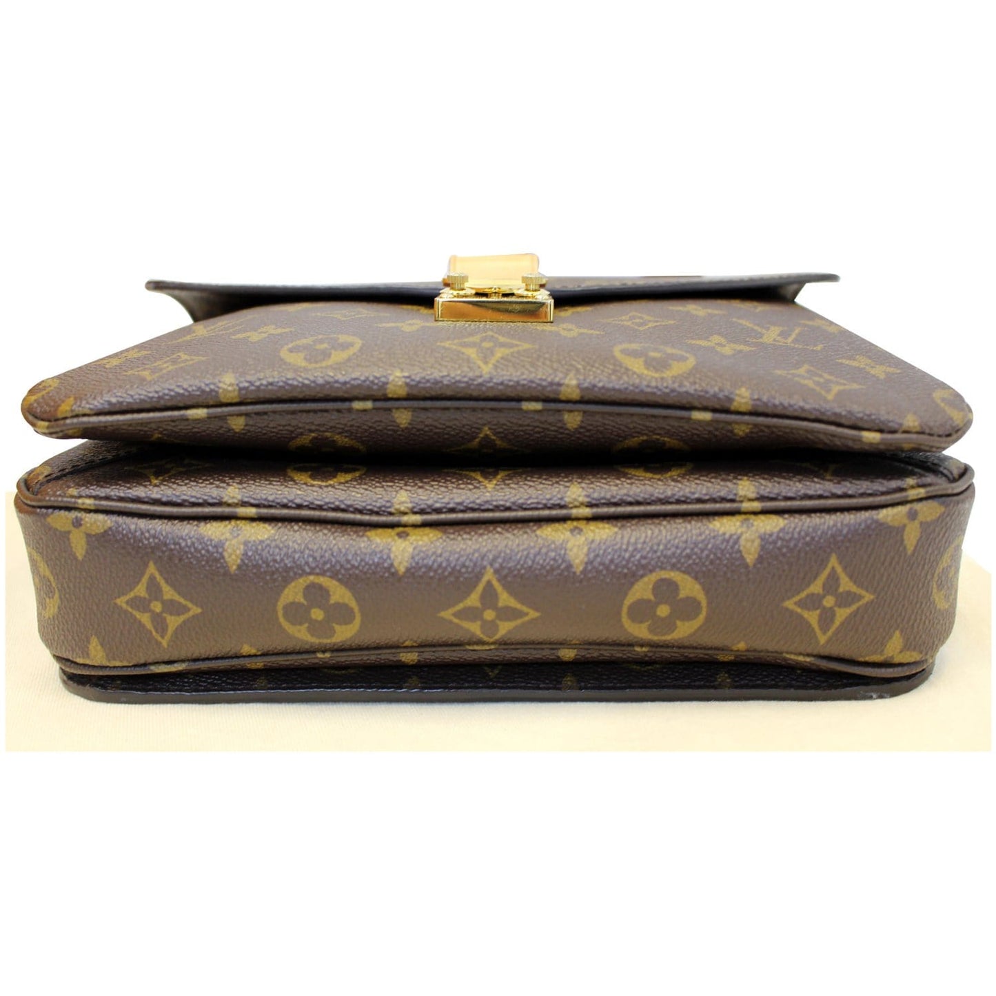 LOUIS VUITTON Metis Pochette Monogram Canvas Crossbody Bag Brown