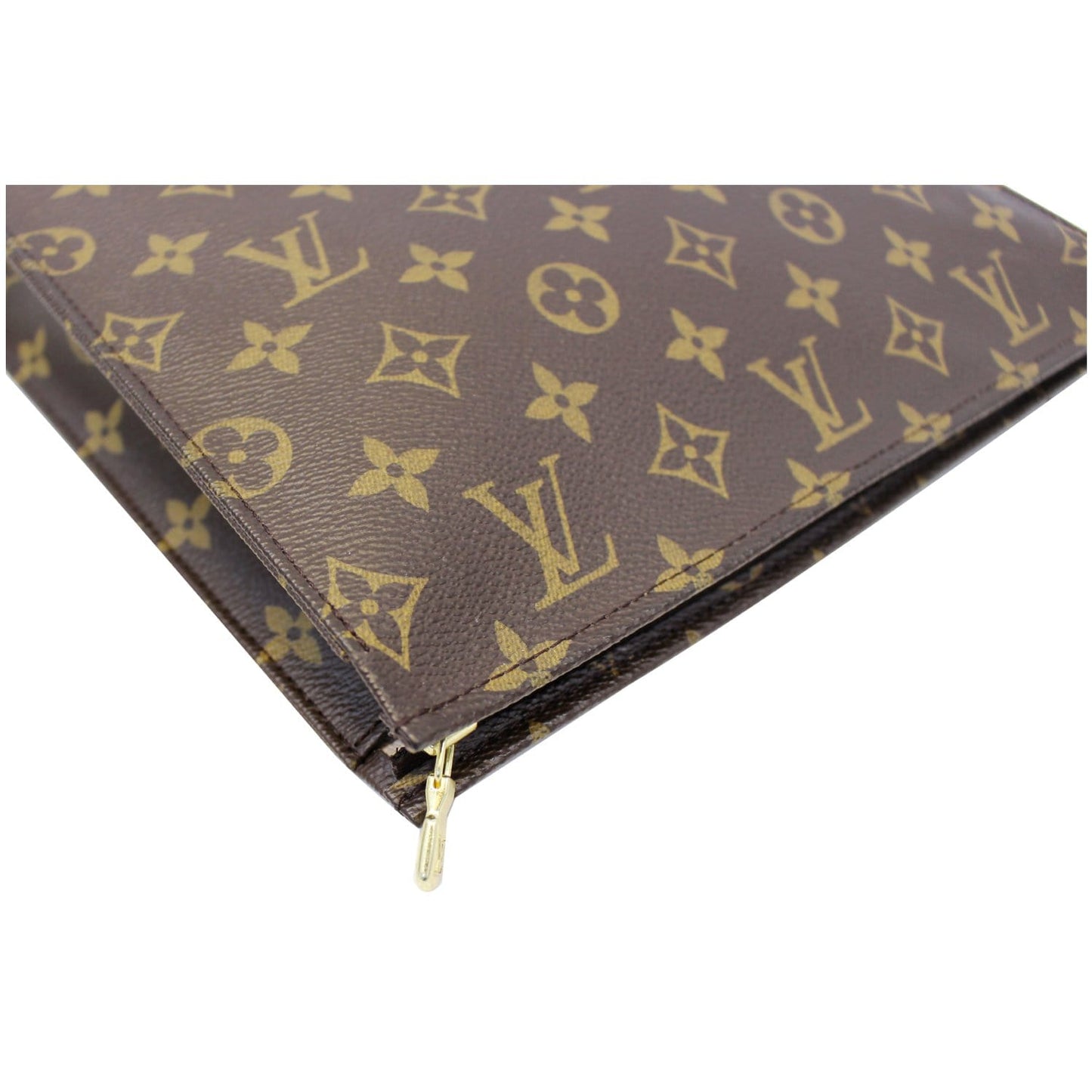LOUIS VUITTON Poche Toilette 19 Monogram Canvas Cosmetics Pouch