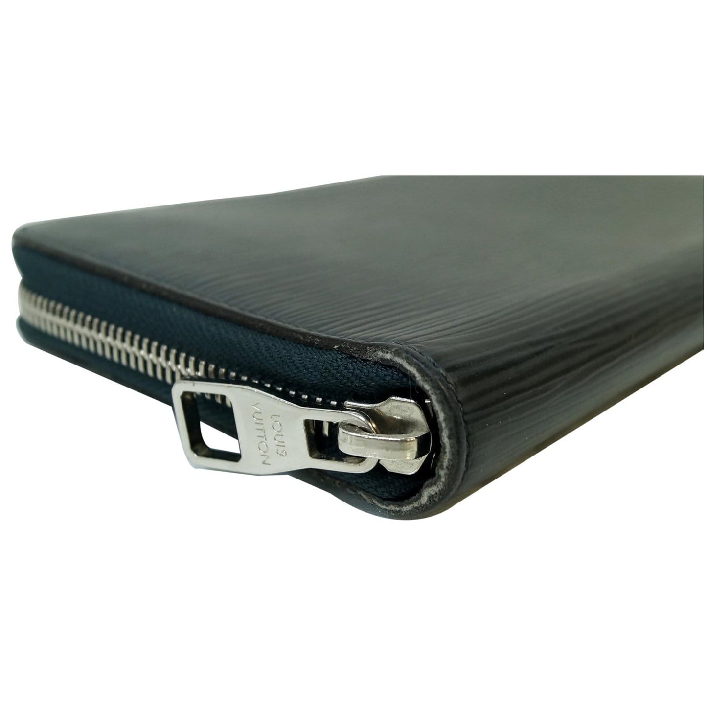 LOUIS VUITTON Zippy Organizer Epi Leather Wallet Black - Final Sale