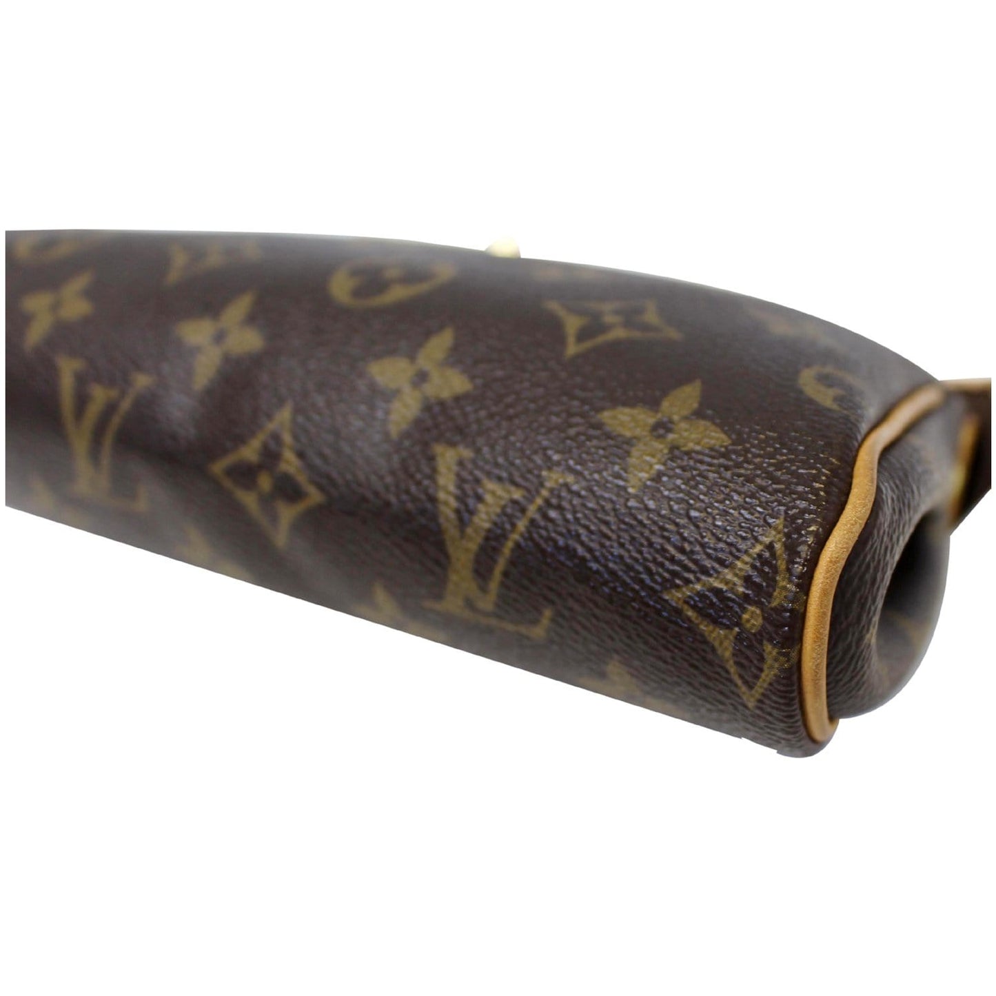 LOUIS VUITTON Pochette Eva Monogram Canvas Clutch Crossbody Bag