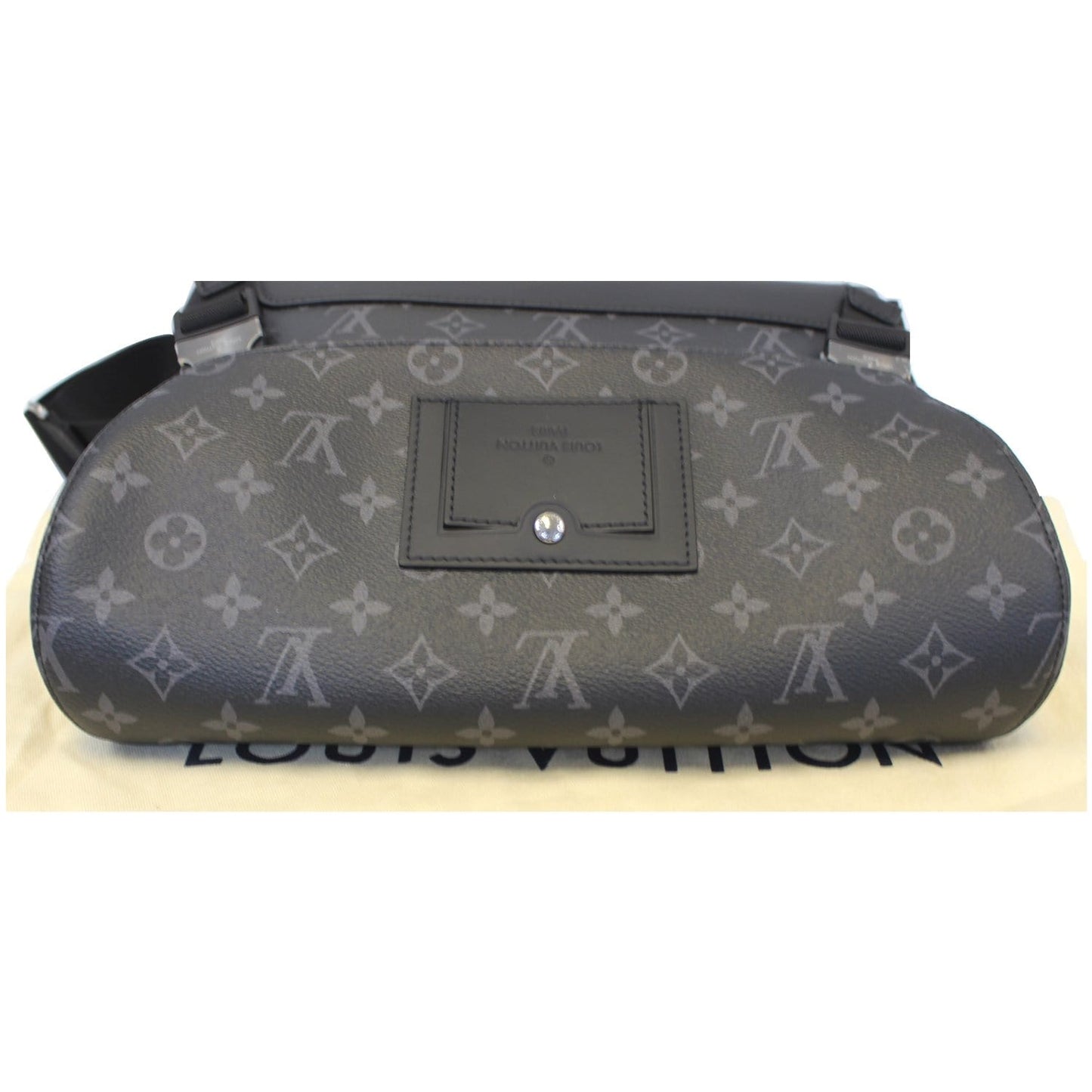 LOUIS VUITTON Voyager PM Monogram Eclipse Messenger Bag Black