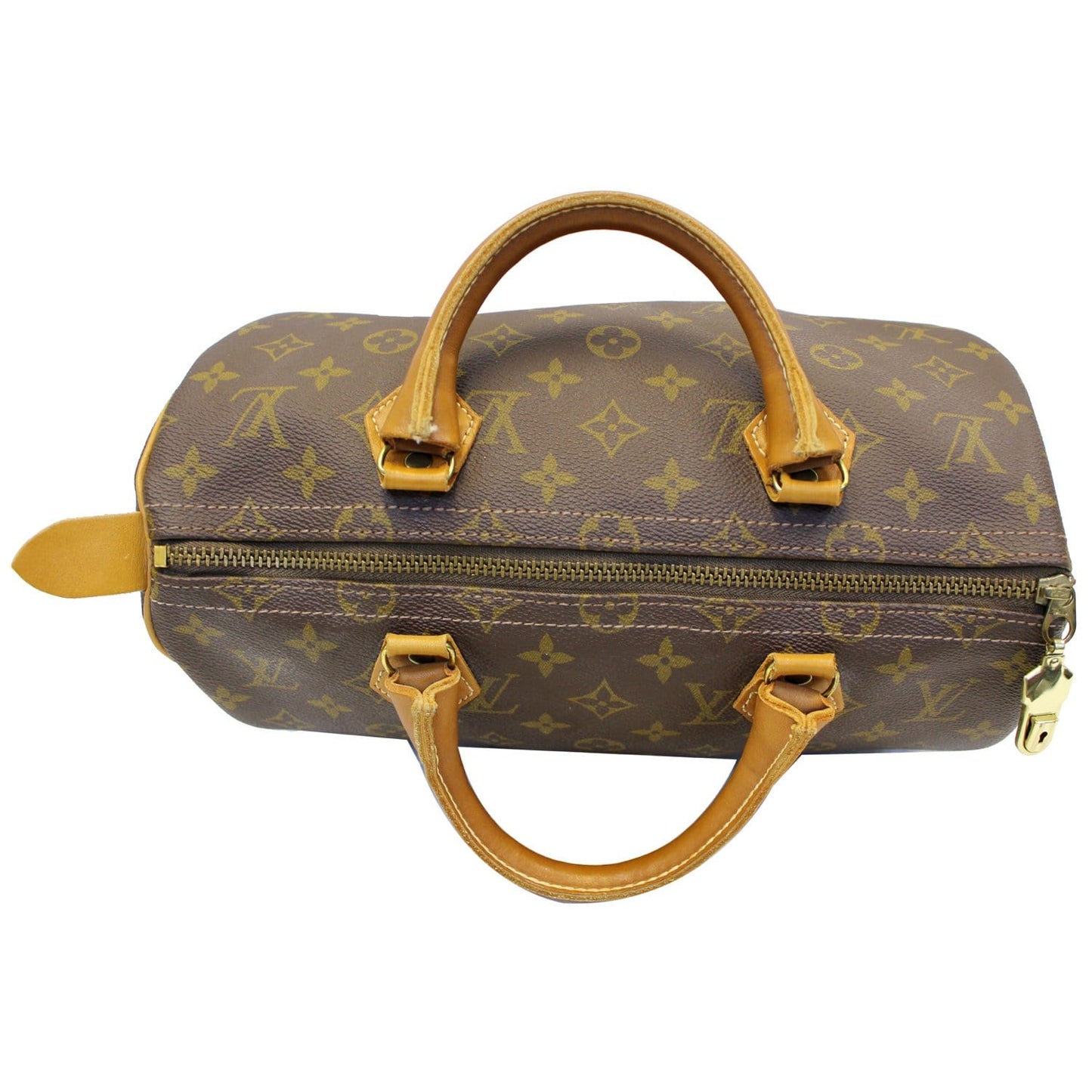 Louis Vuitton Speedy 30 Vintage French Company Satchel Handbag