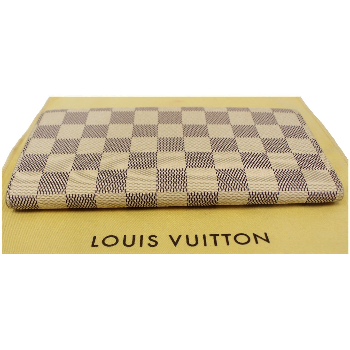 LOUIS VUITTON Emilie Damier Azur Wallet Rose Ballerine