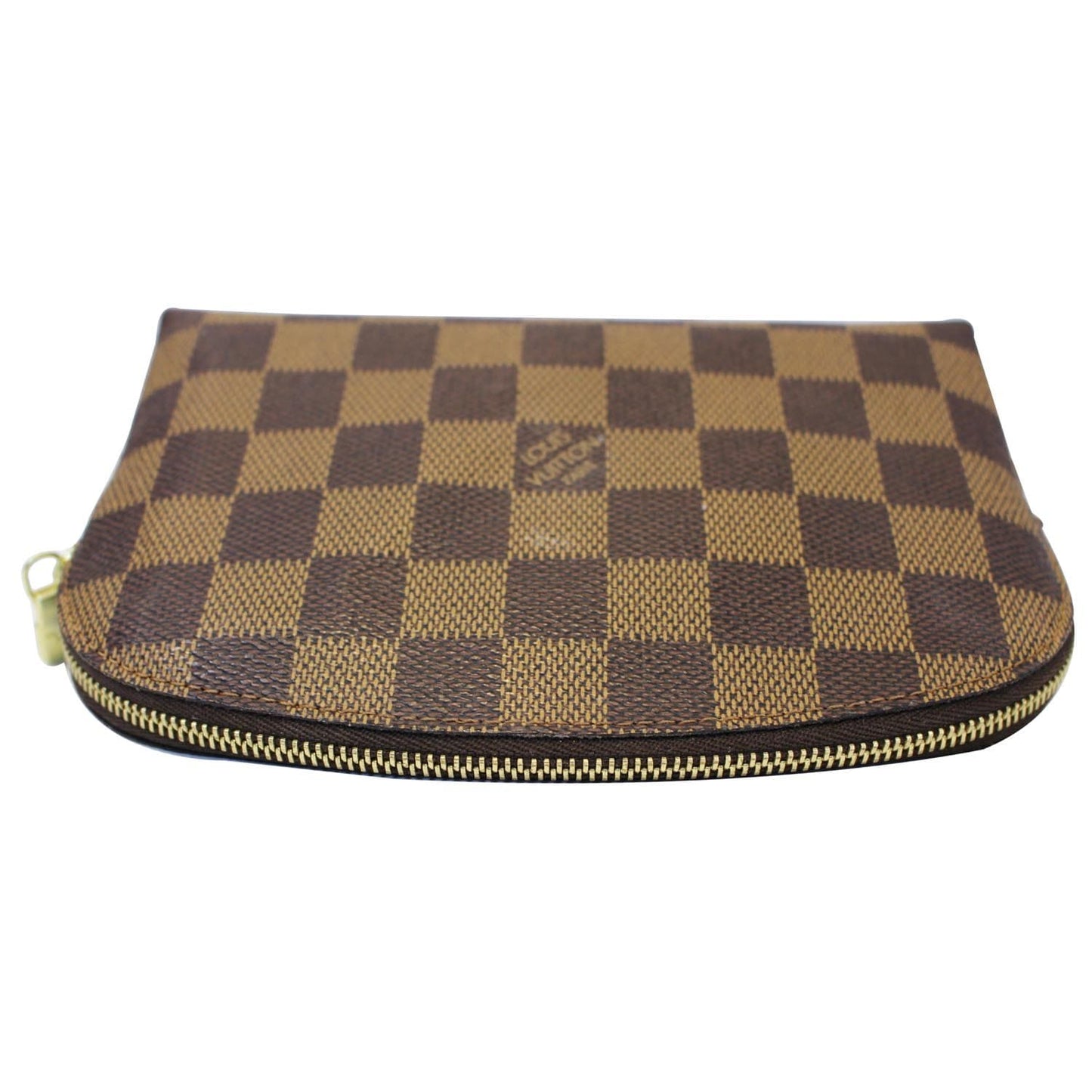LOUIS VUITTON Damier Ebene Pochette Cosmetic Pouch