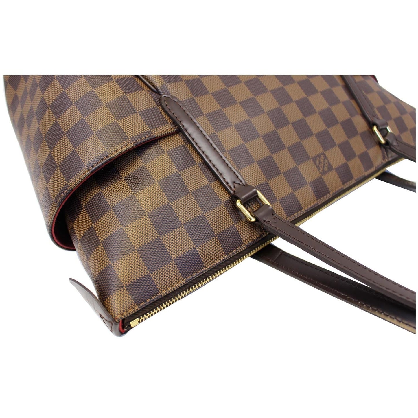 LOUIS VUITTON Totally MM Damier Ebene Shoulder Handbag