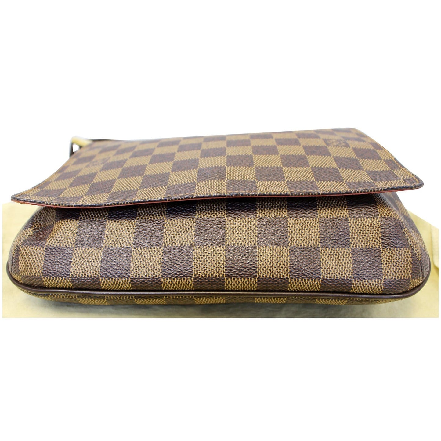 LOUIS VUITTON Musette Tango Damier Ebene Short Strap Shoulder Bag