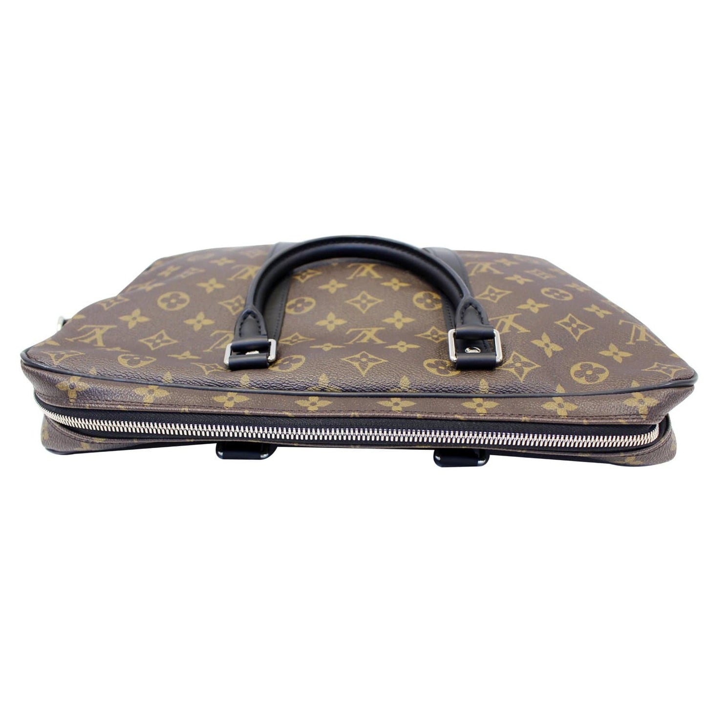 LOUIS VUITTON Porte-Documents Voyage PM Monogram Macassar Briefcase - 15% OFF