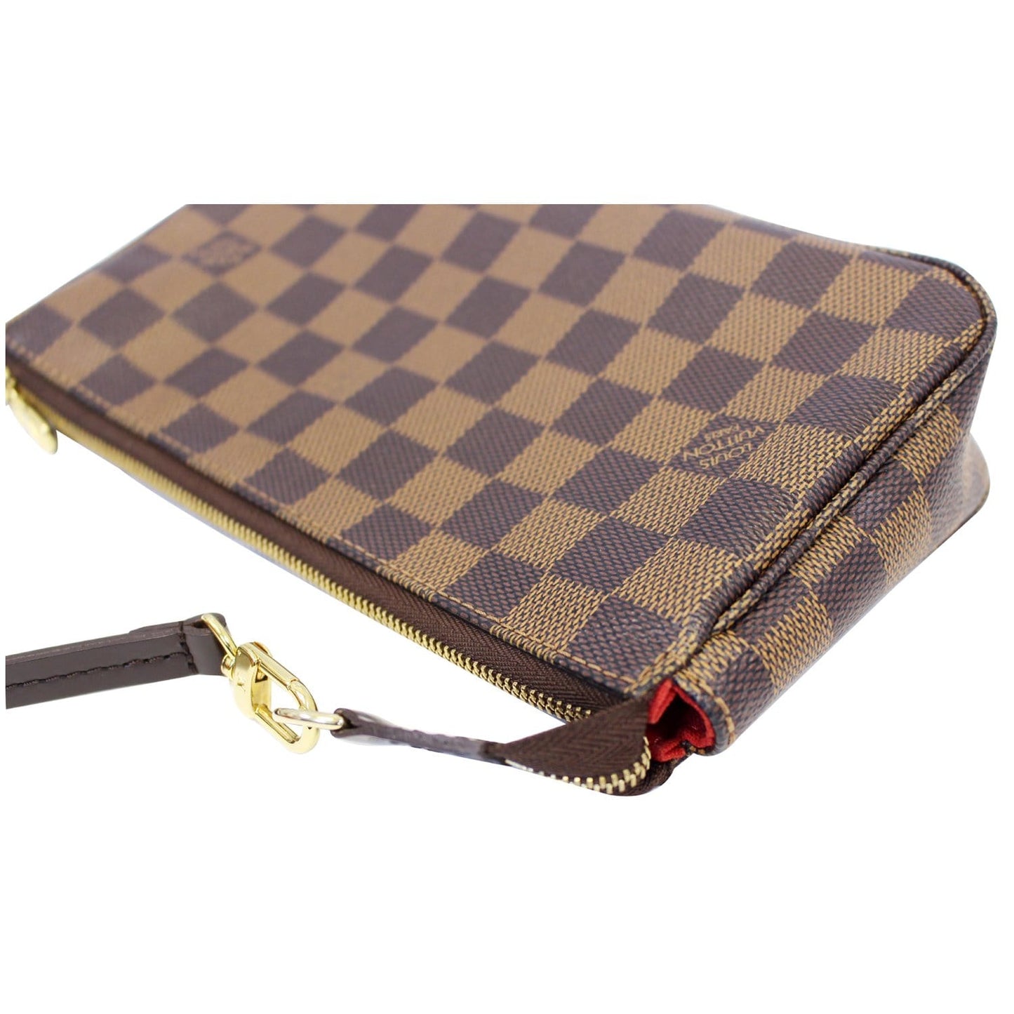 LOUIS VUITTON Pochette Accessoires Damier Ebene Pouch