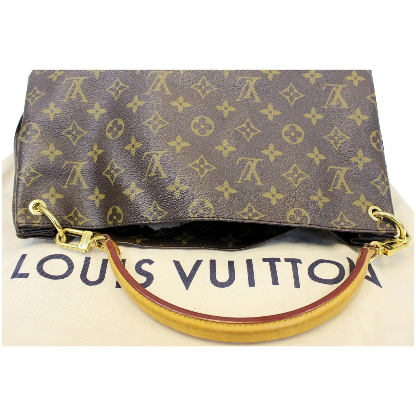 LOUIS VUITTON Metis Hobo Monogram Canvas Shoulder Bag Brown