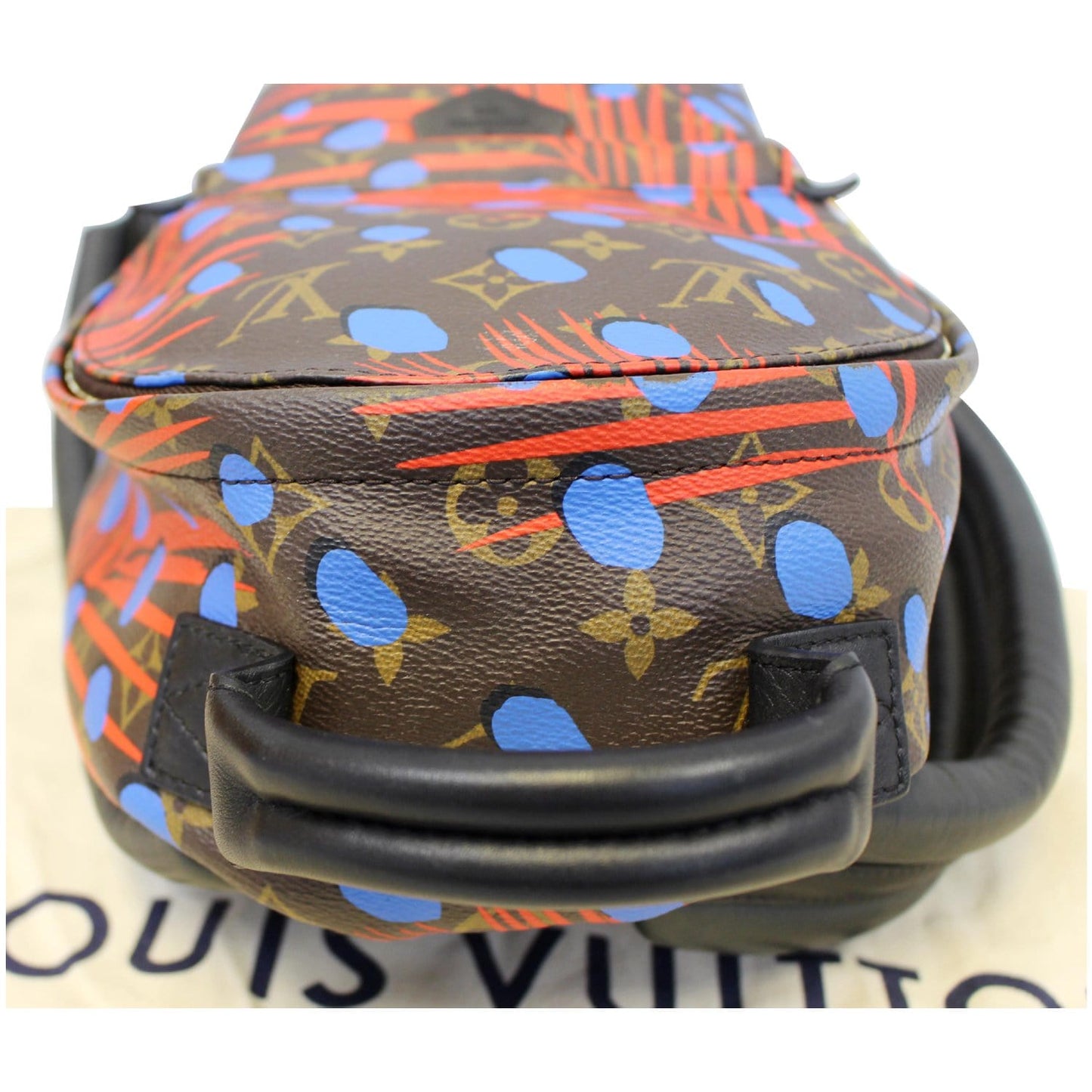 LOUIS VUITTON Palm Springs PM Monogram Jungle Dots Backpack Bag Brown - 25% OFF