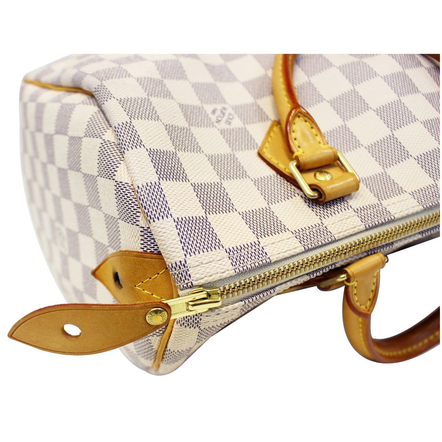 LOUIS VUITTON  Speedy 30 Damier Azur Satchel Handbag