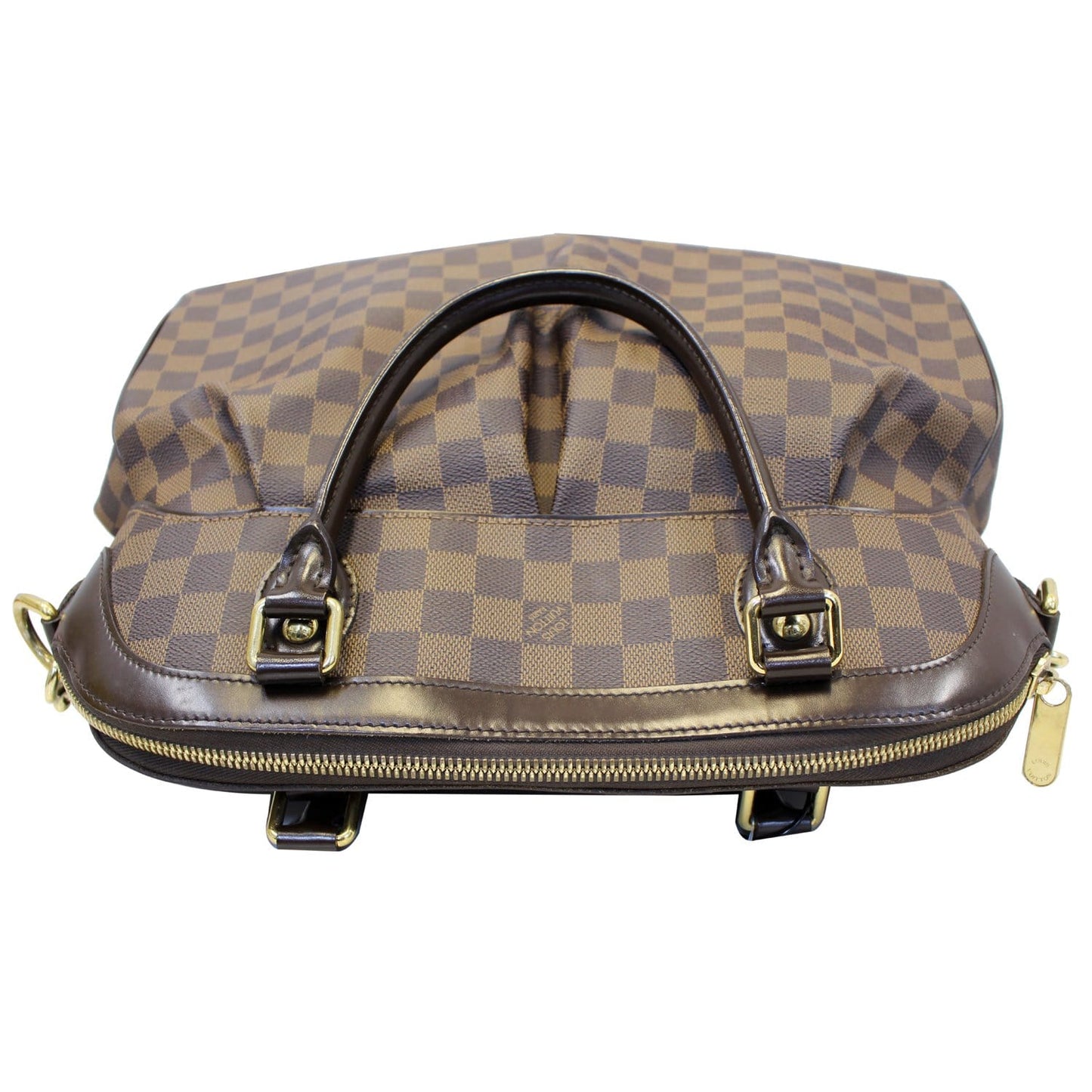 LOUIS VUITTON Trevi GM Damier Ebene 2way Shoulder Handbag